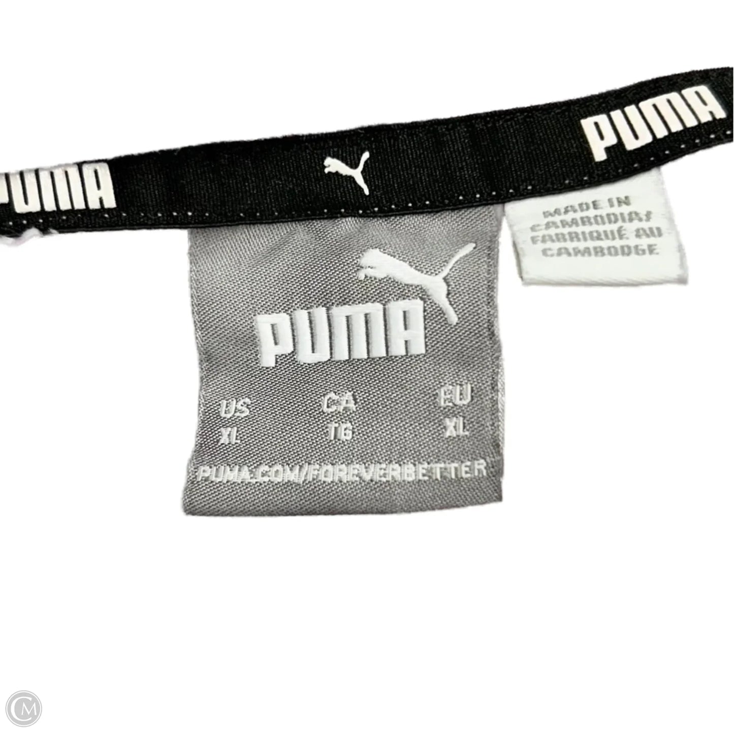 Sweatshirt Hoodie By Puma In Pink, Size: Xl