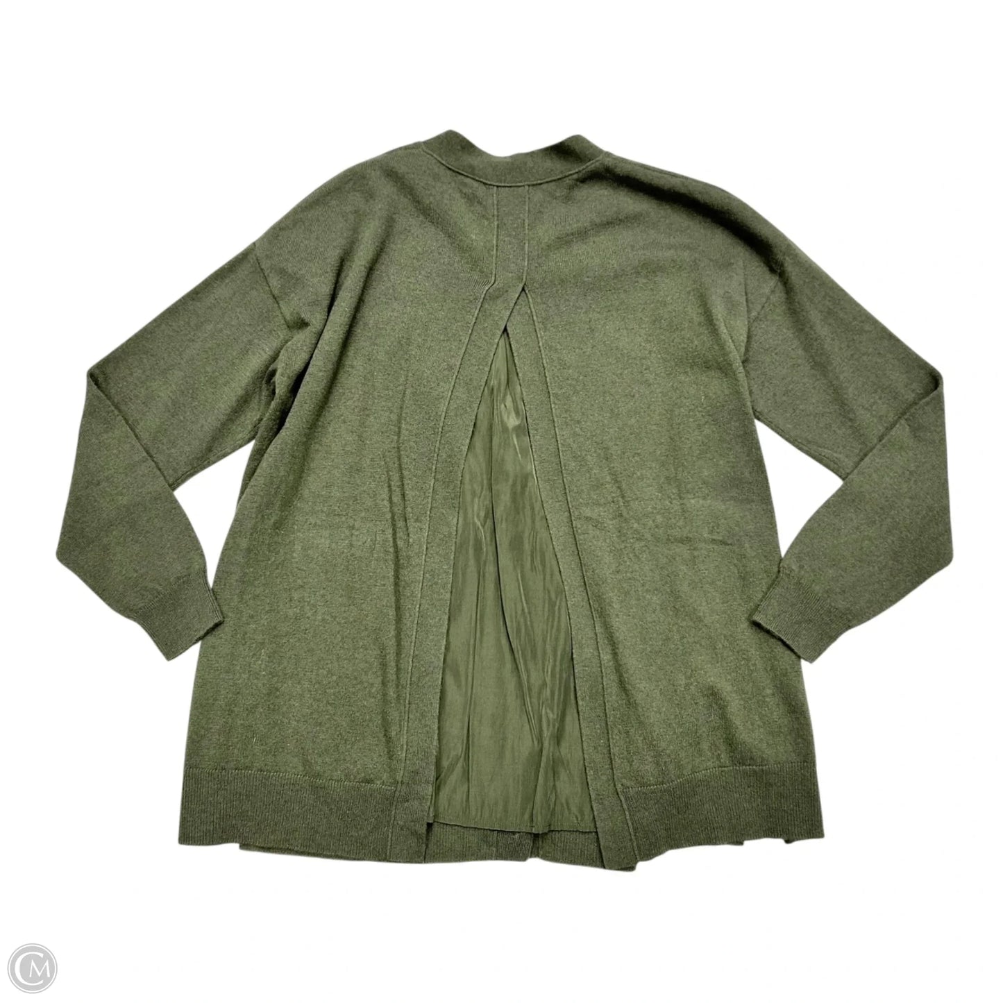 Sweater Cardigan Designer By Sandro In Green, Size: Xs