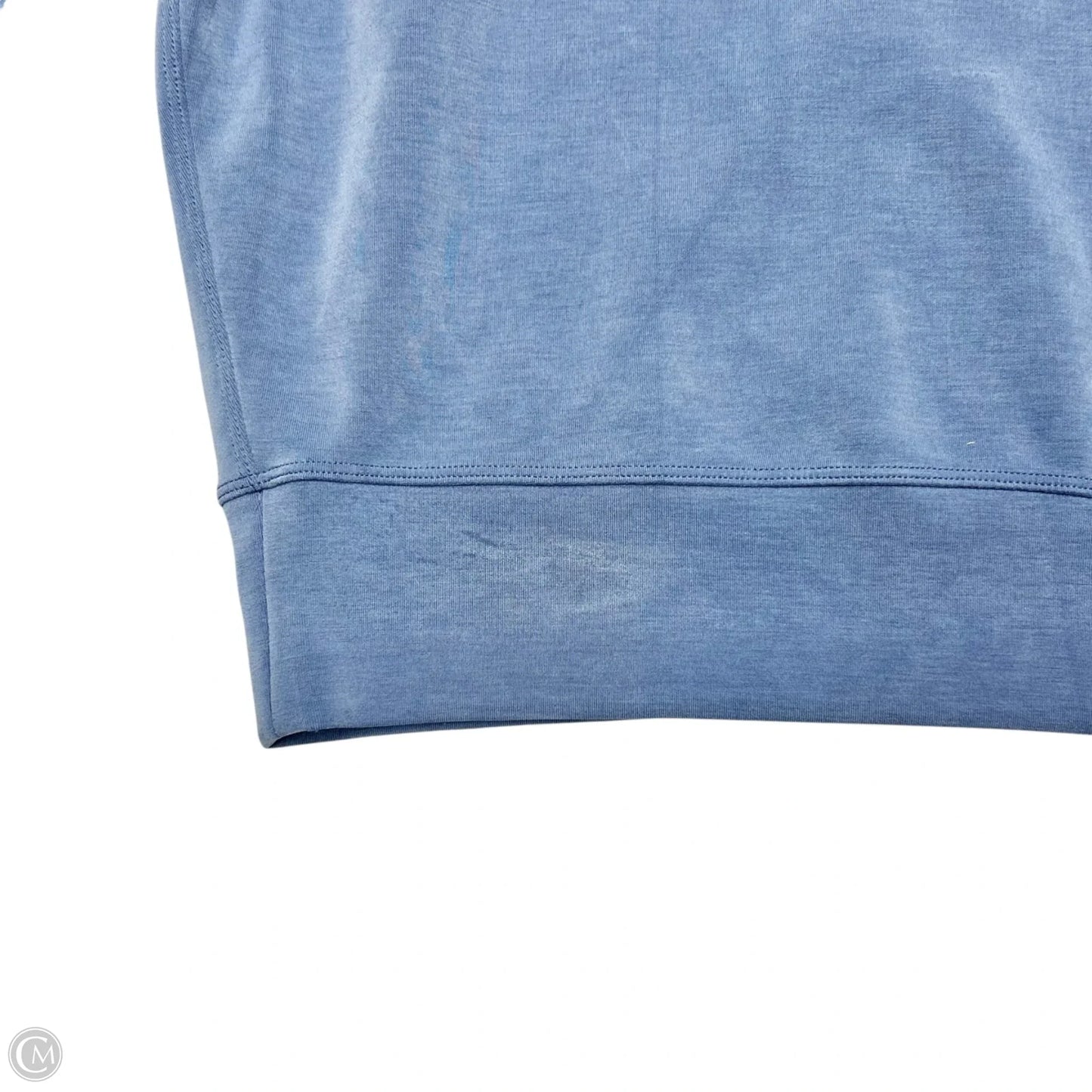 Athletic Sweatshirt Crewneck By Lululemon In Blue, Size: M