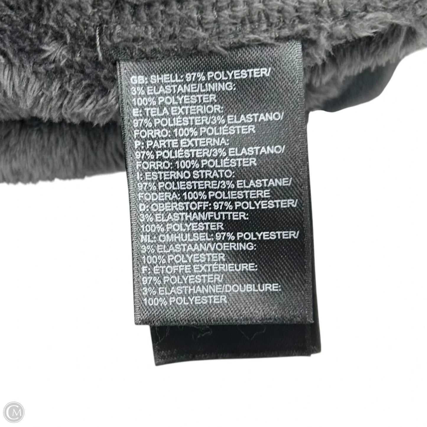 Coat Raincoat By The North Face In Grey, Size: L