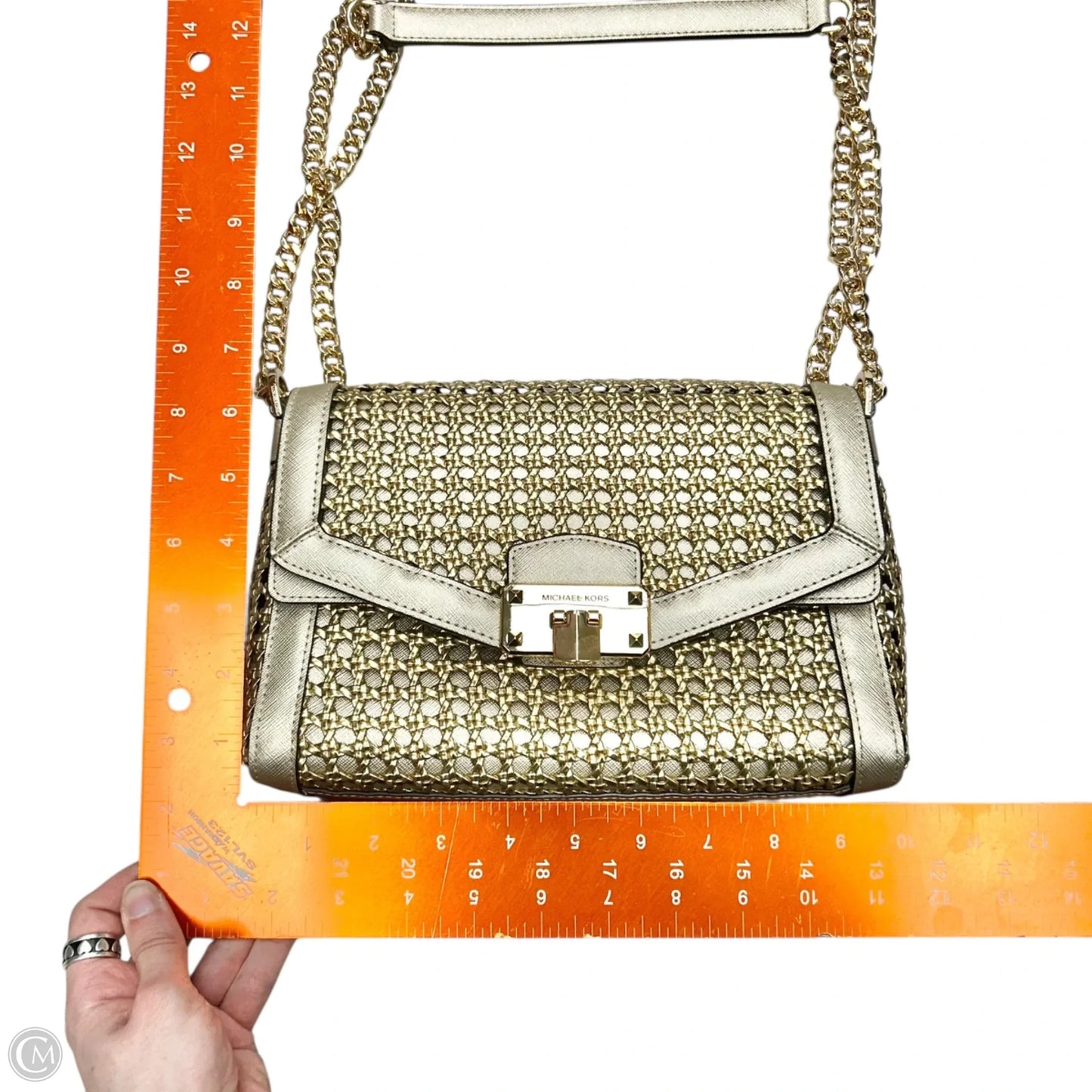 Crossbody Designer By Michael Kors, Size: Medium