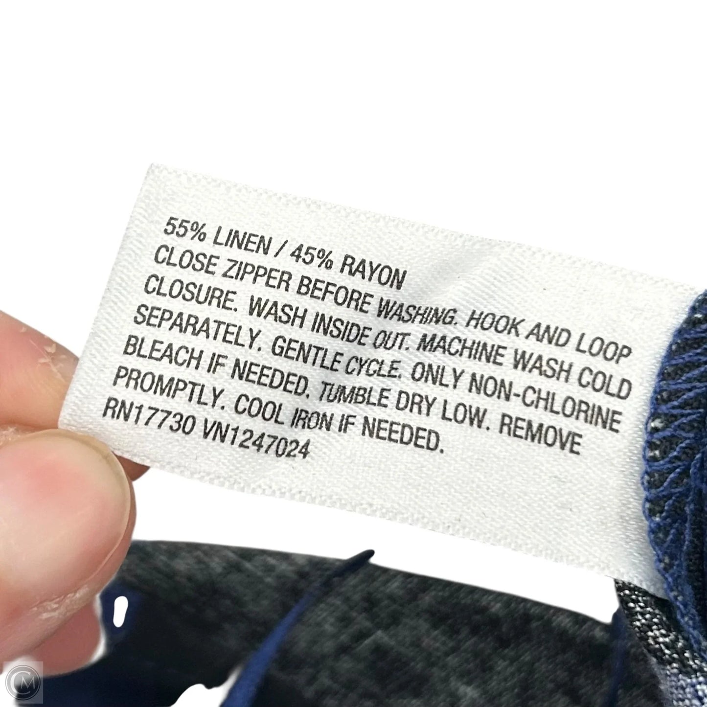 Jumpsuit Designer By Kate Spade In Black & Blue, Size: 2x