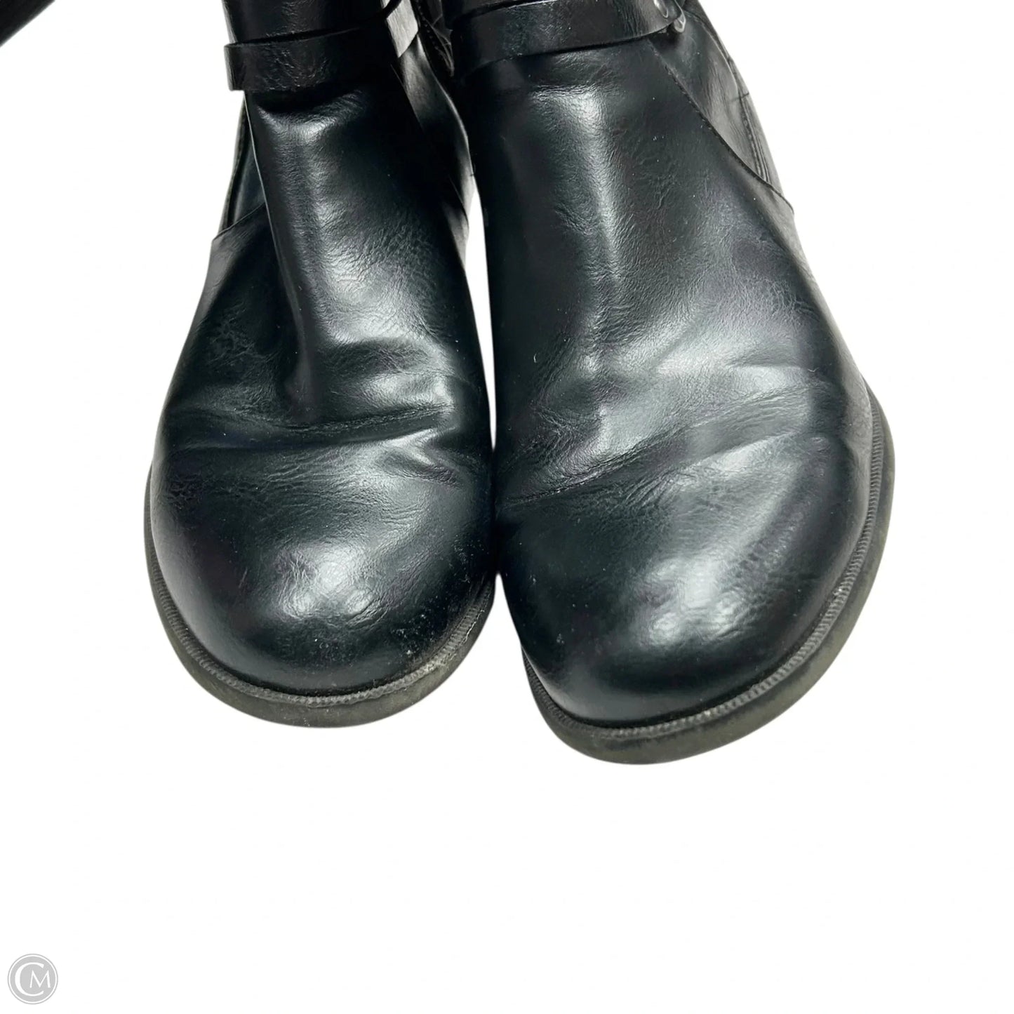 Boots Mid-calf Flats By Life Stride In Black, Size: 9