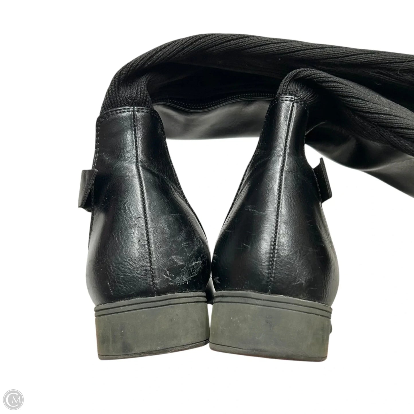 Boots Mid-calf Flats By Life Stride In Black, Size: 9