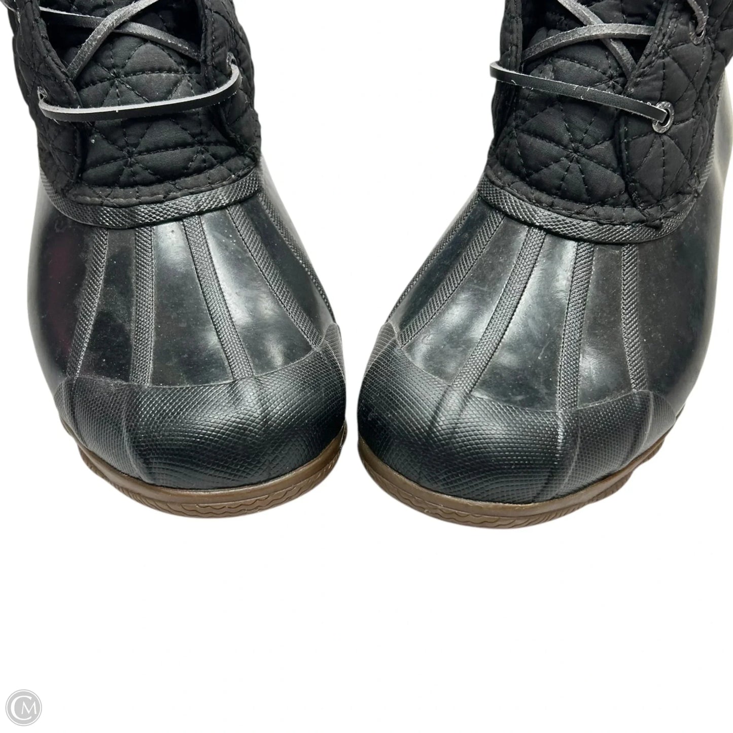 Boots Rain By Sperry In Black & Brown, Size: 9