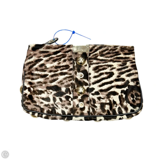 Clutch Luxury Designer By Jimmy Choo, Size: Large