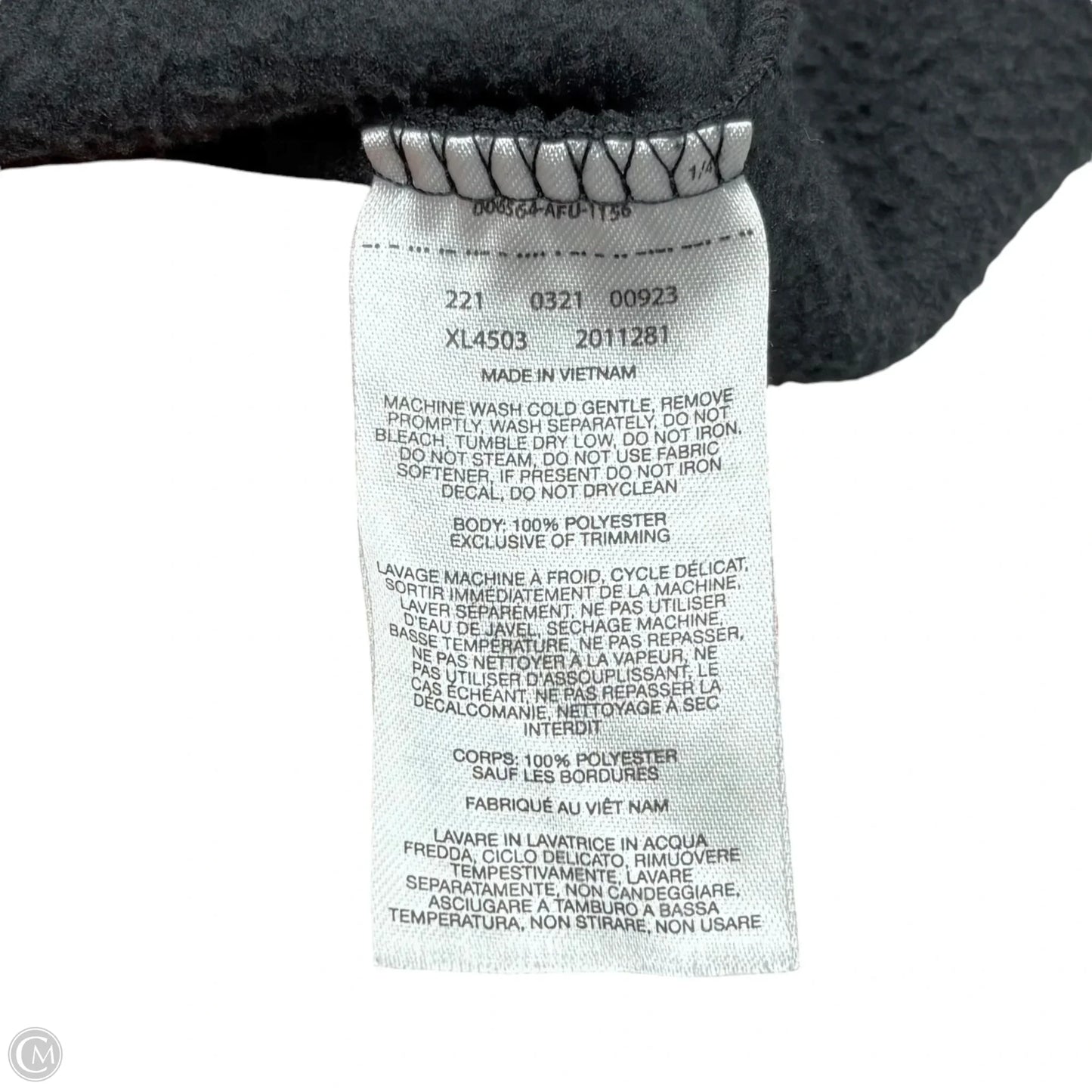 Jacket Fleece By Columbia In Green & Grey, Size: M