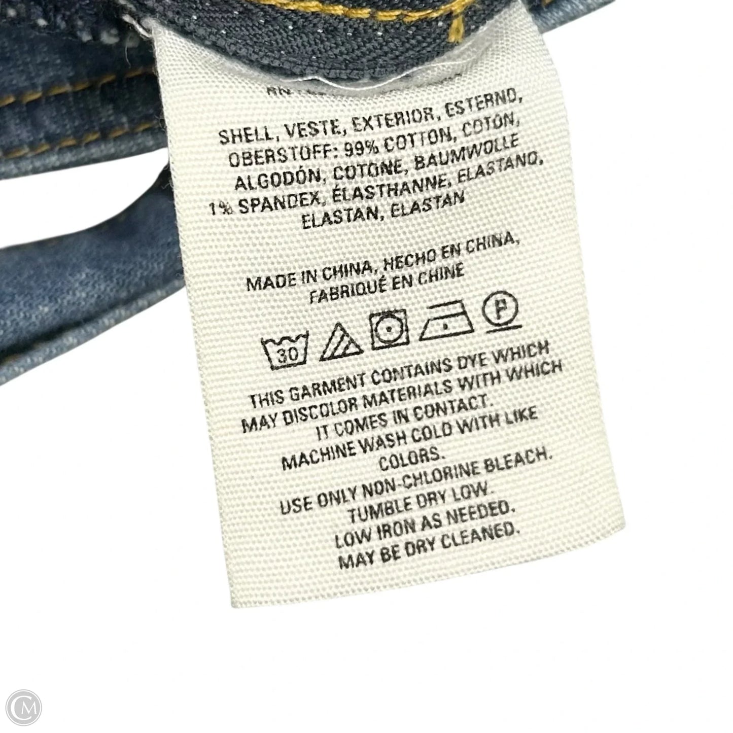 Jeans Wide Leg By Pilcro In Blue Denim, Size: 0p