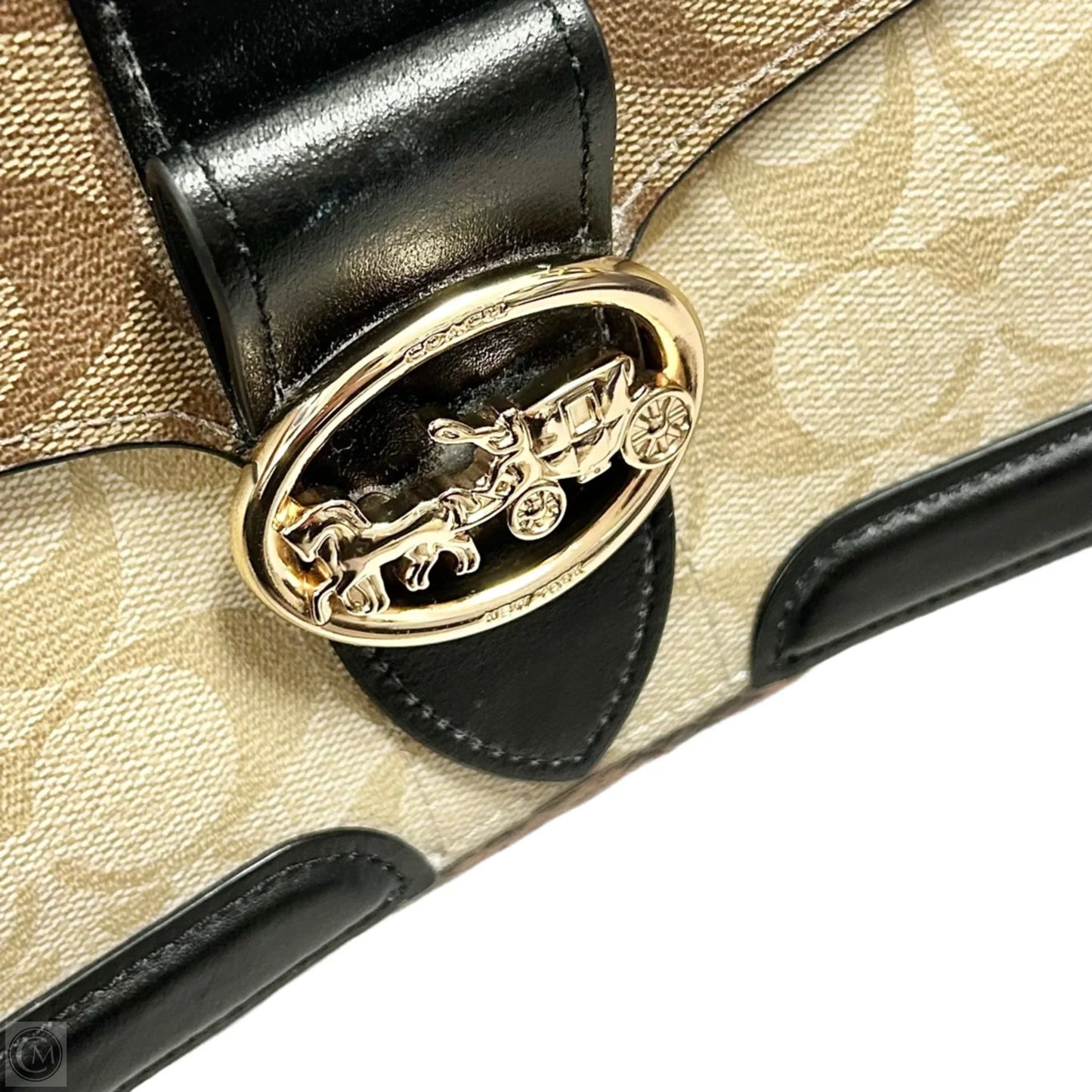 Handbag Designer By Coach, Size: Medium