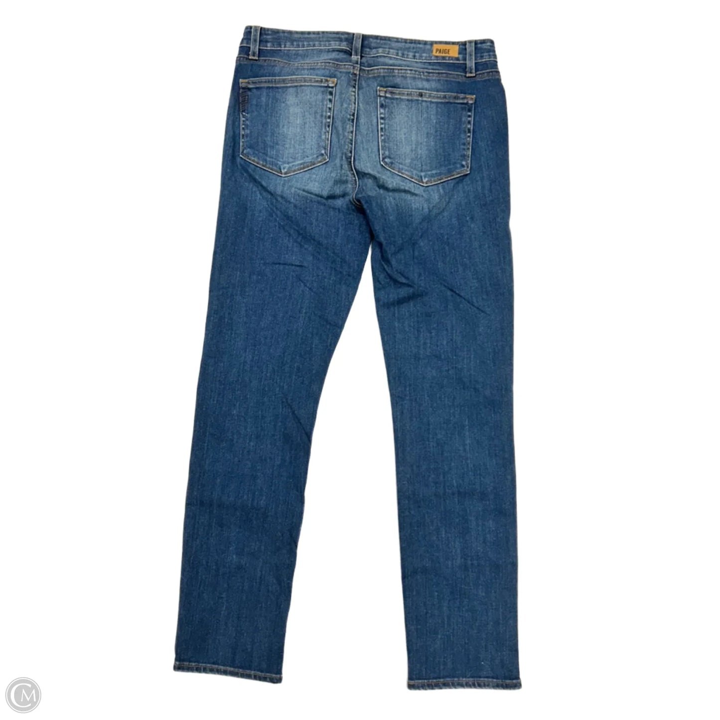 Jeans Skinny By Paige In Blue, Size: 10