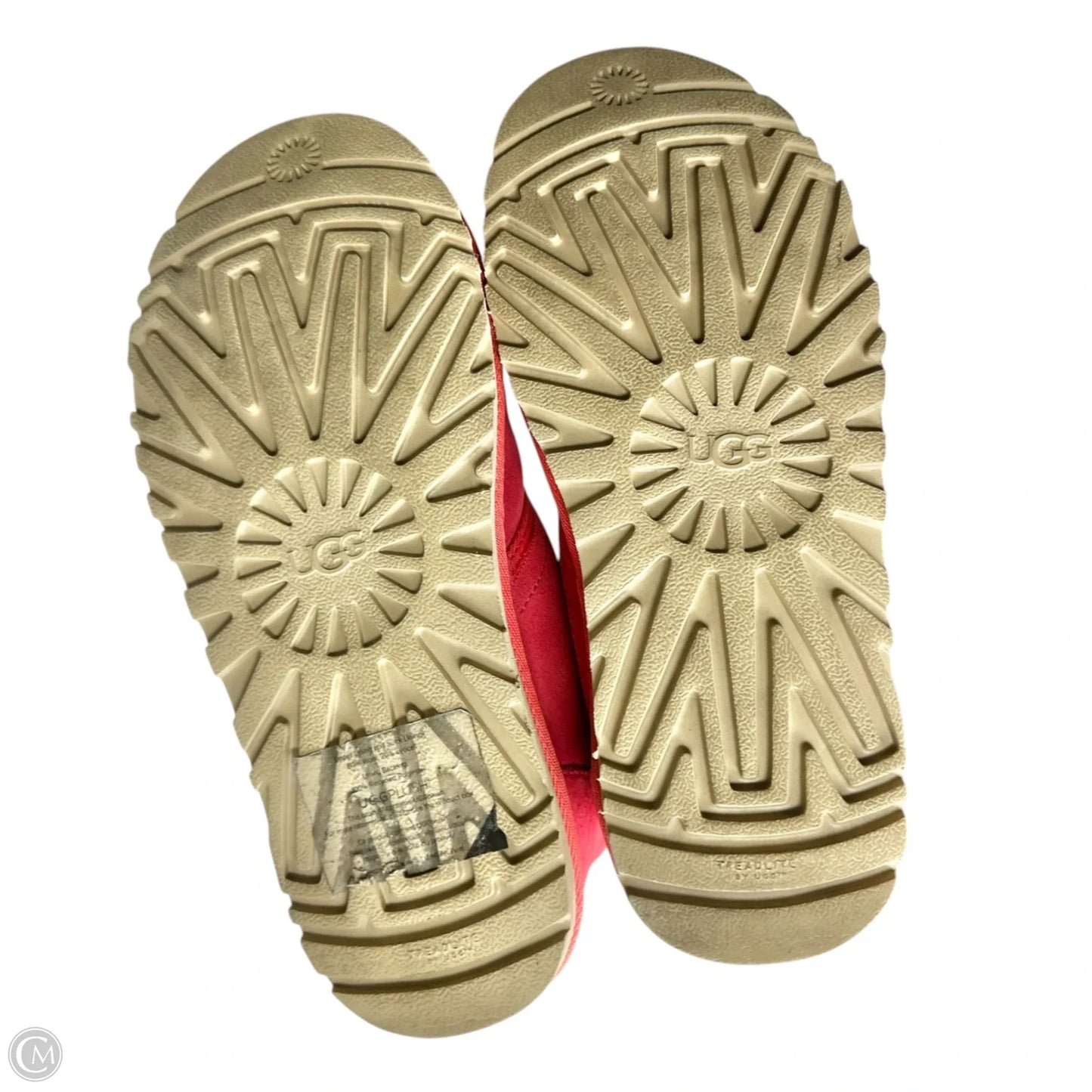 Boots Designer By Ugg In Pink, Size: 8