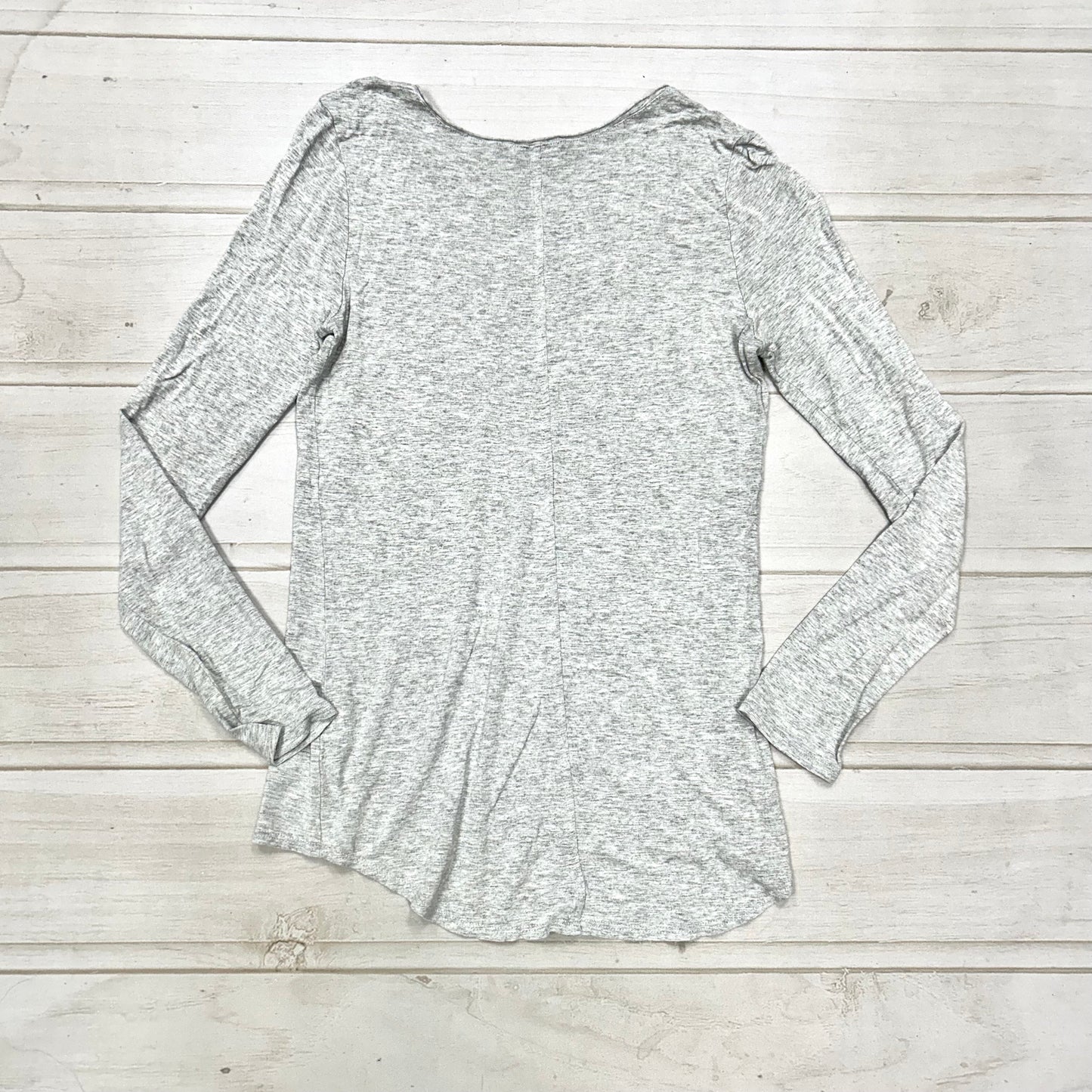 Top Long Sleeve Designer By Frame Size: S