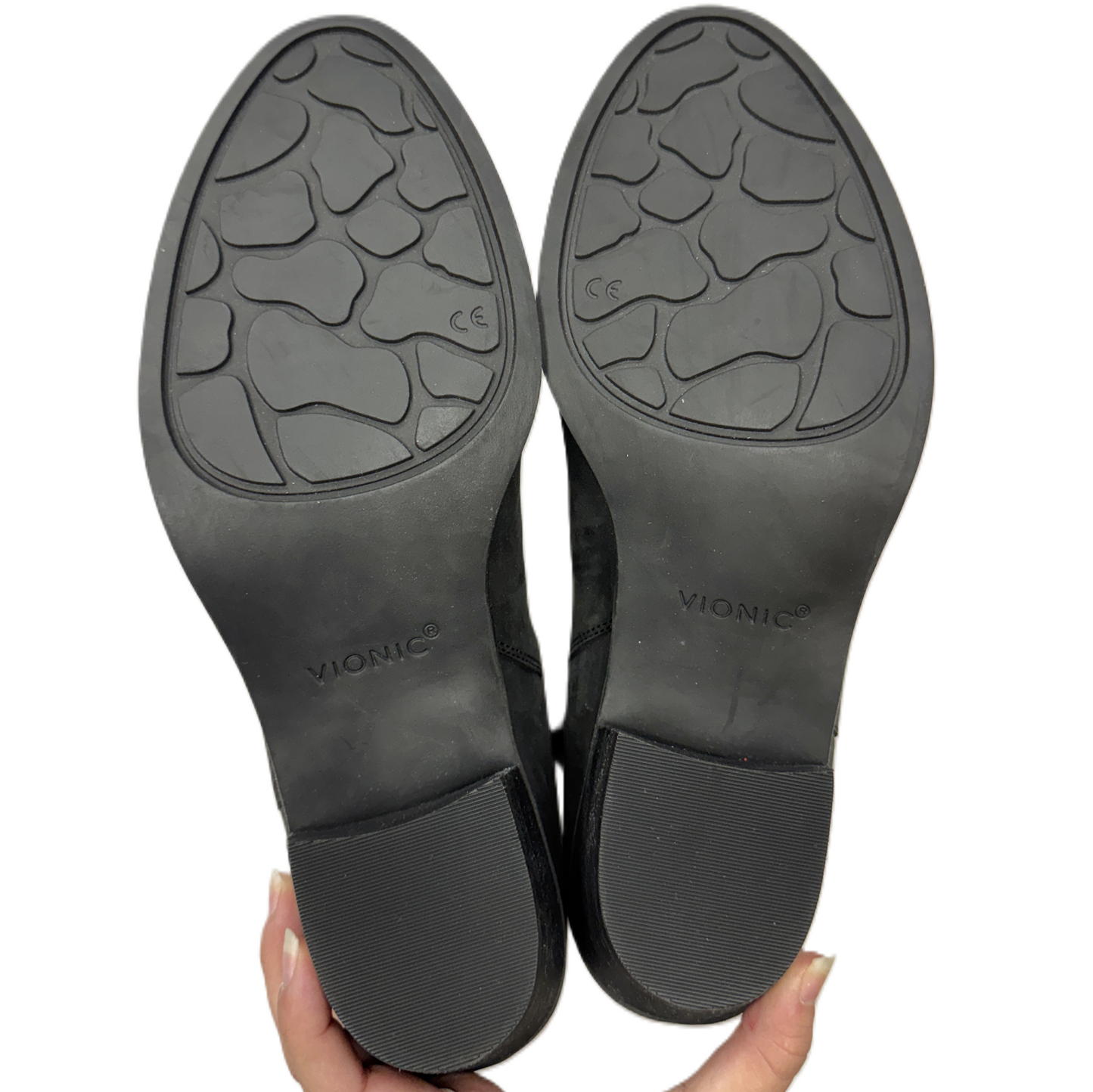 Boots Ankle Heels By Vionic In Black, Size: 11