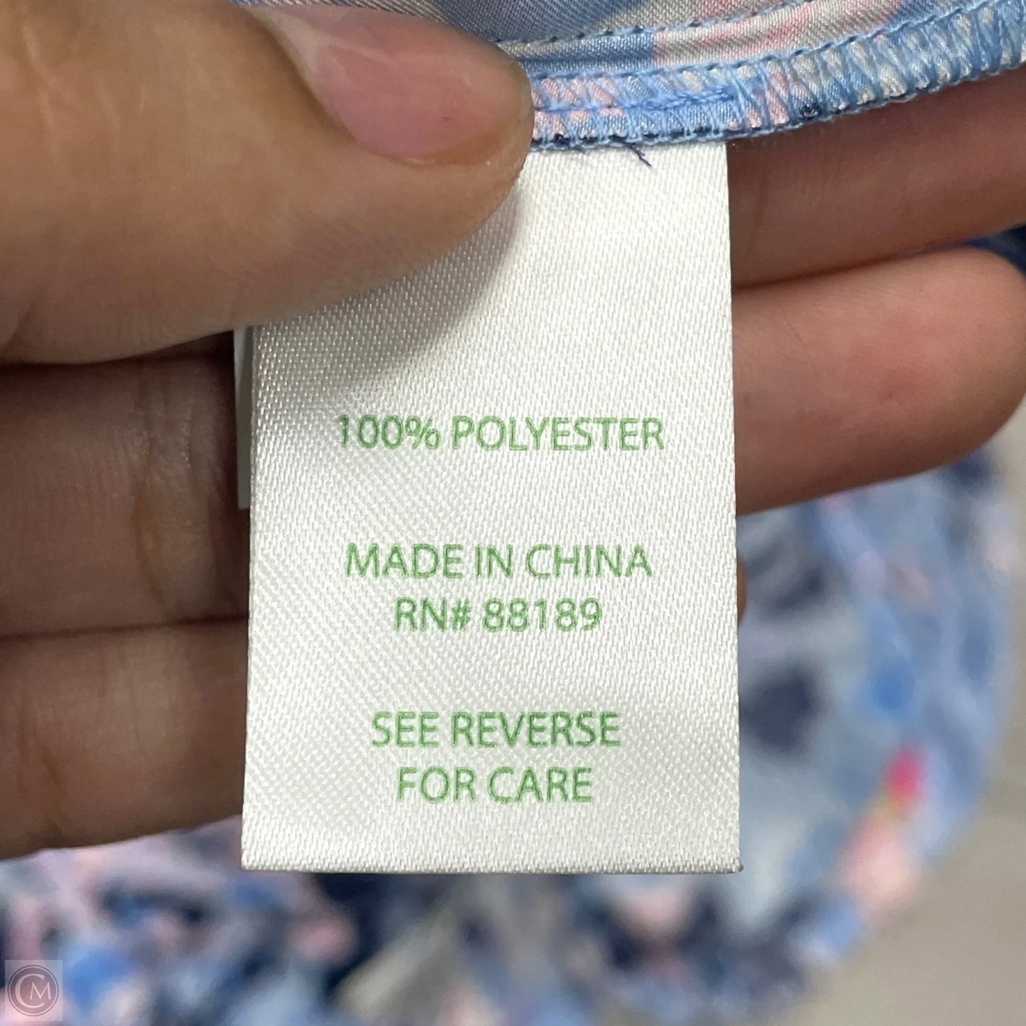 Jumpsuit Designer By Lilly Pulitzer In Blue & Pink, Size: M