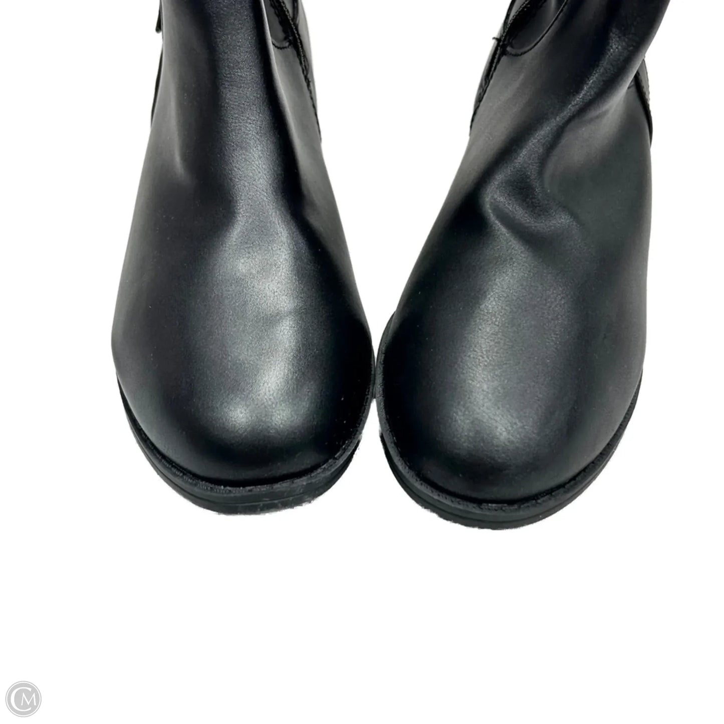 Boots Knee Heels By Karen Scott In Black, Size: 9