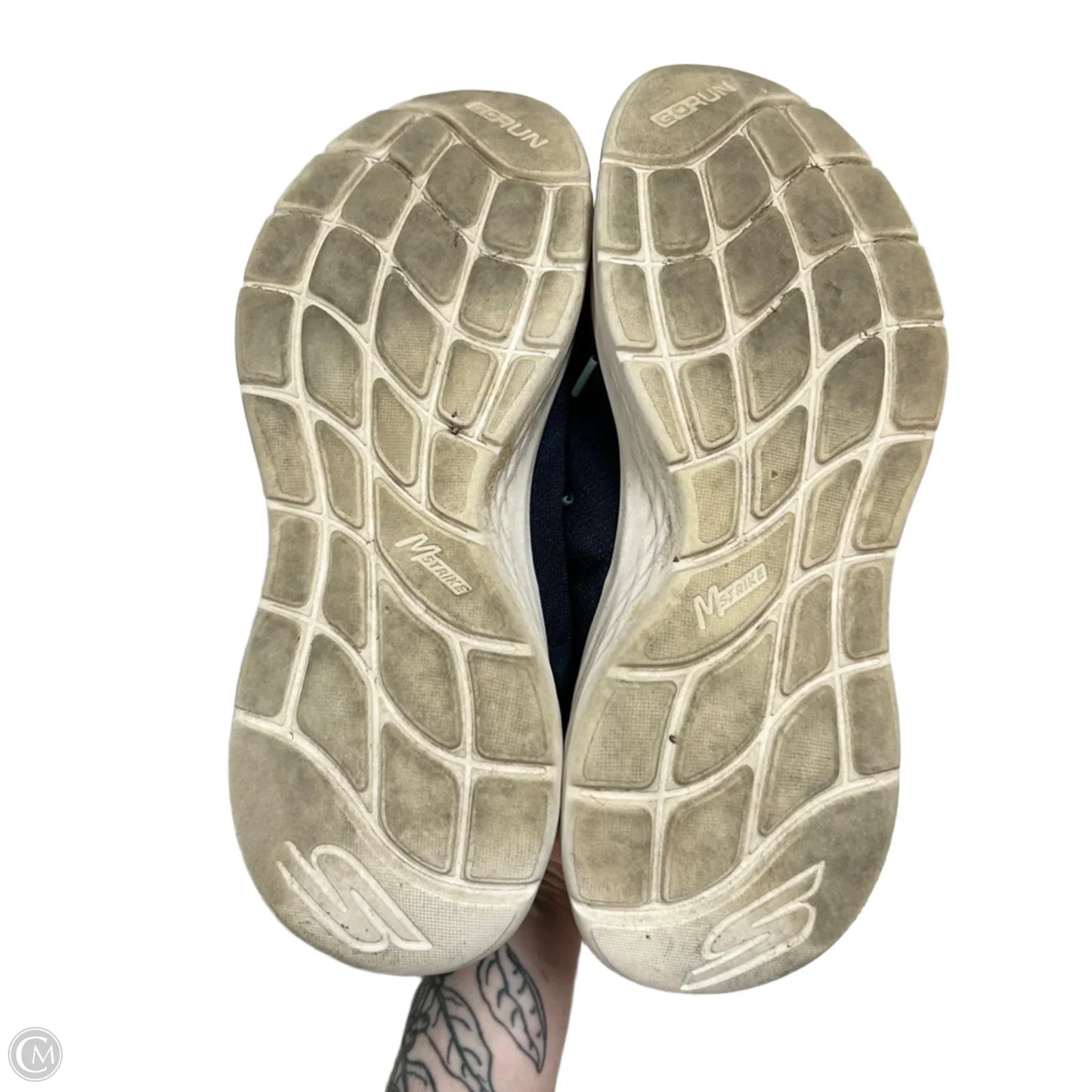 Shoes Athletic By Skechers In Navy, Size: 11