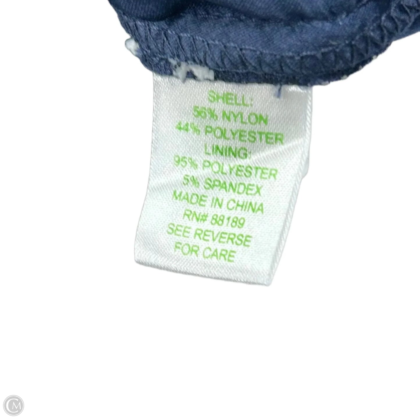 Dress Designer By Lilly Pulitzer In Blue & White, Size: M