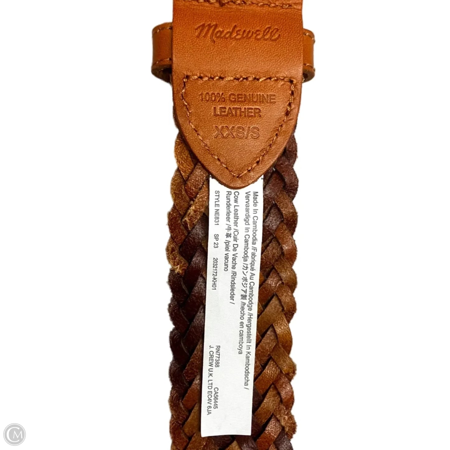 Belt Leather By Madewell, Size: Small