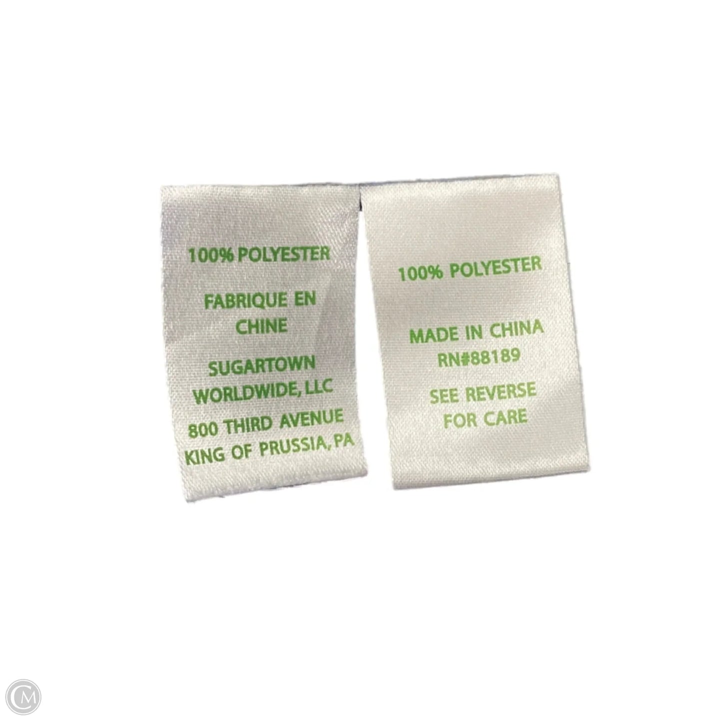 Top Long Sleeve Designer By Lilly Pulitzer In Blue & White, Size: M