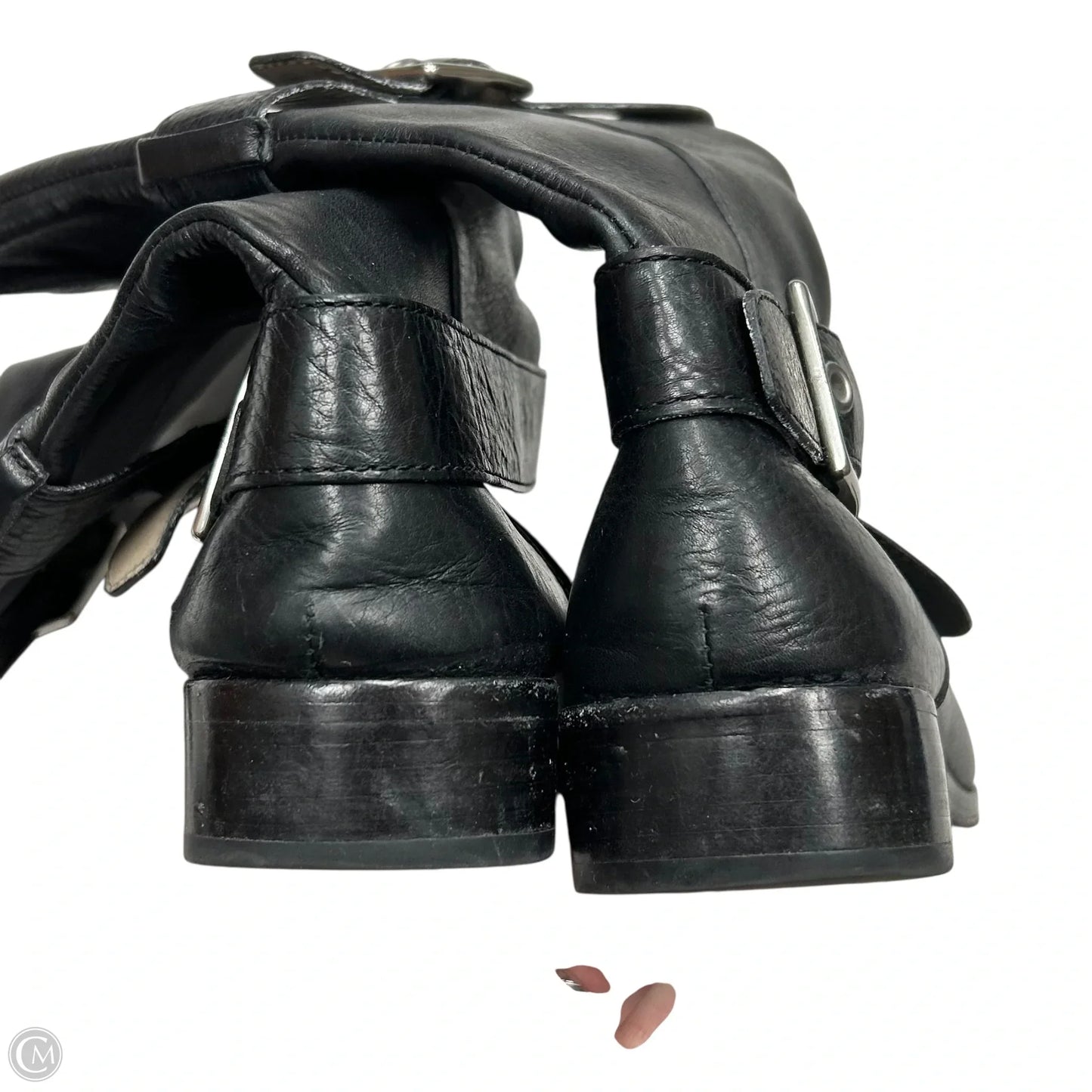 Boots Designer By Coach In Black, Size: 8