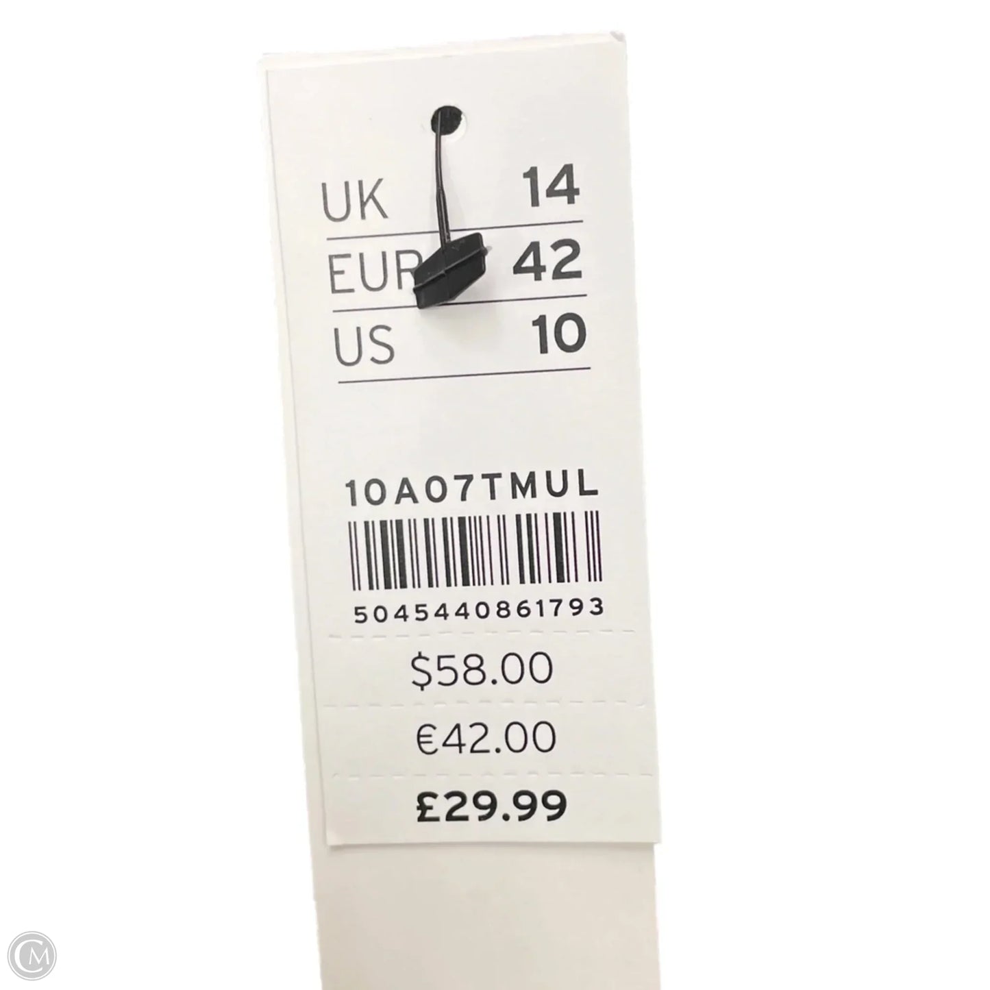 Dress Casual Short By Topshop In Cream & Green, Size: M