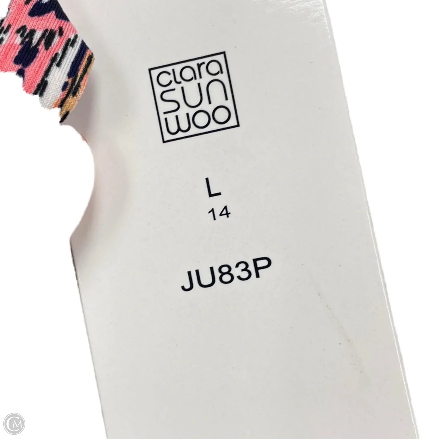 Jumpsuit By Clara Sun Woo In Black & Pink, Size: L