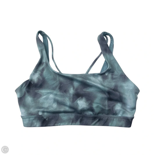 Athletic Bra By Athleta In Blue & Grey, Size: S