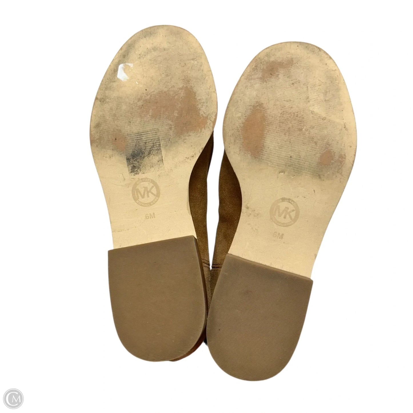 Boots Leather By Michael By Michael Kors In Brown, Size: 6