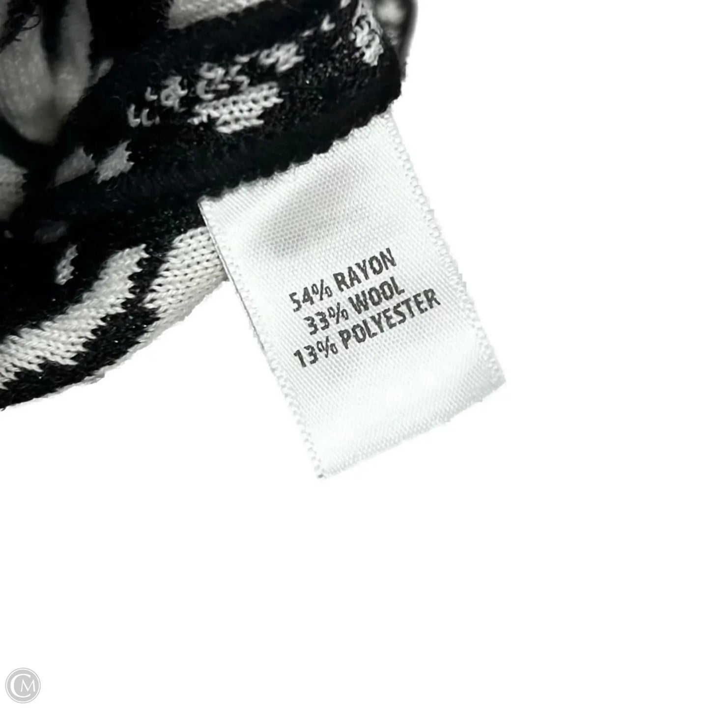 Blazer Designer By St. John In Black & White, Size: Xs