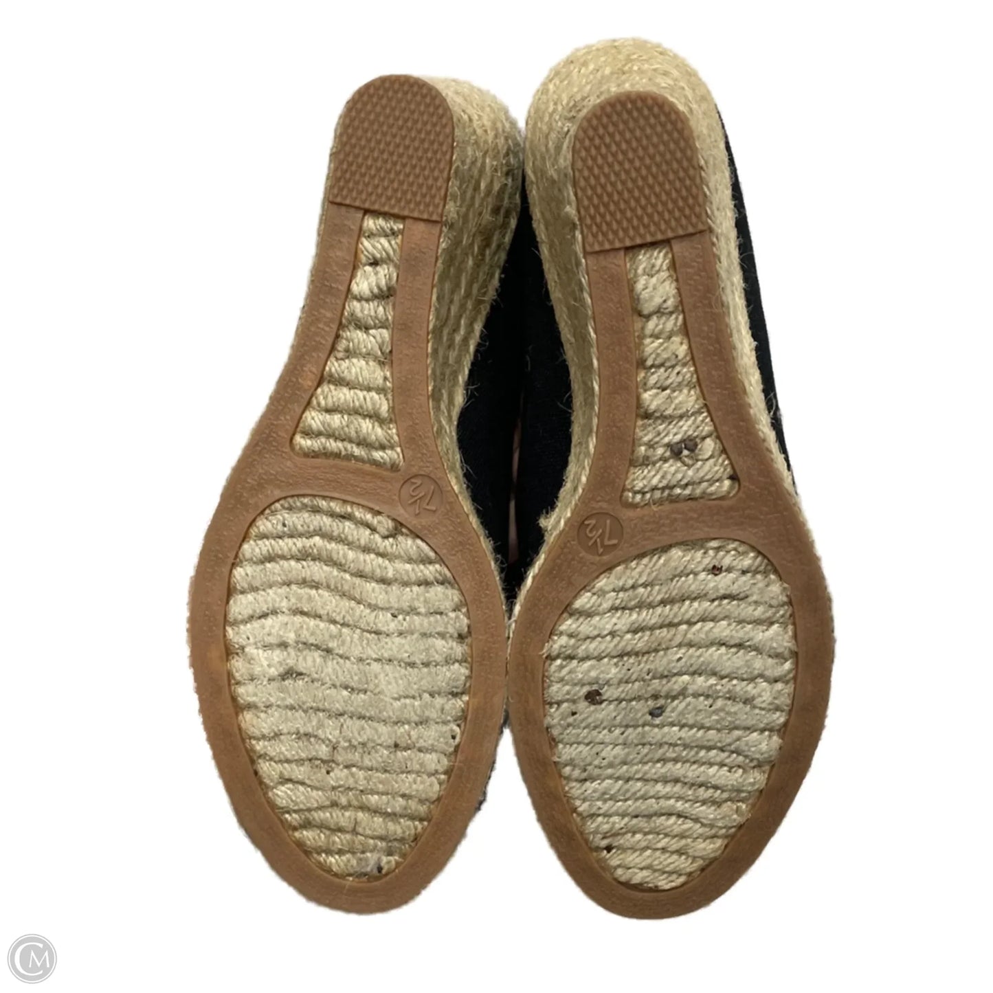 Shoes Heels Wedge By J. Crew In Black & Tan, Size: 7.5