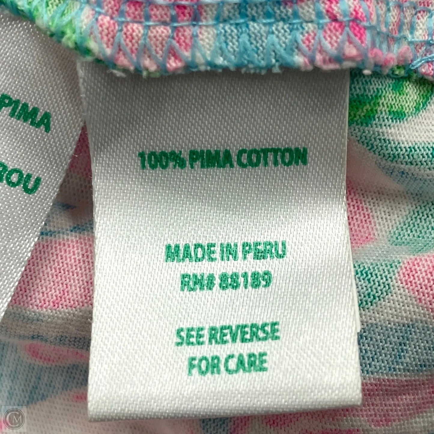 Dress Designer By Lilly Pulitzer In Blue & Green, Size: L