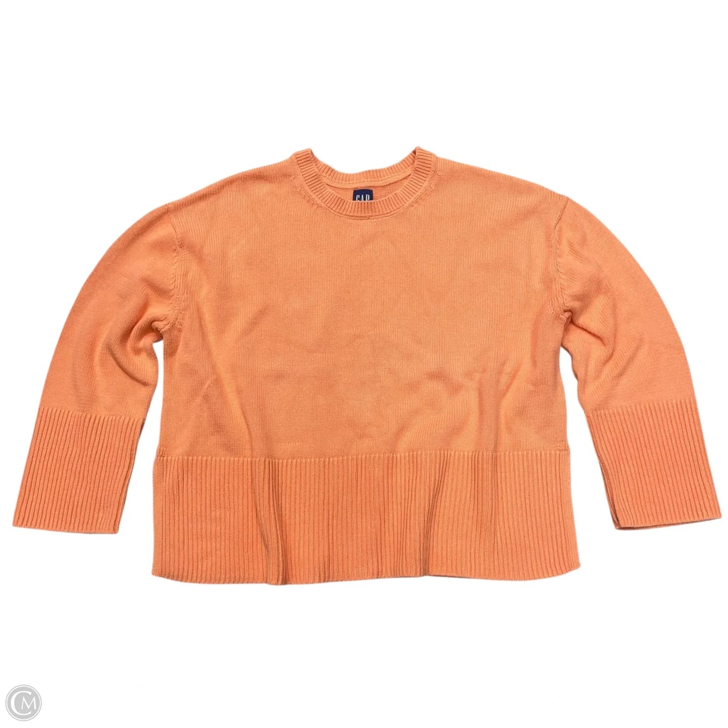 Sweater By Gap In Coral, Size: L