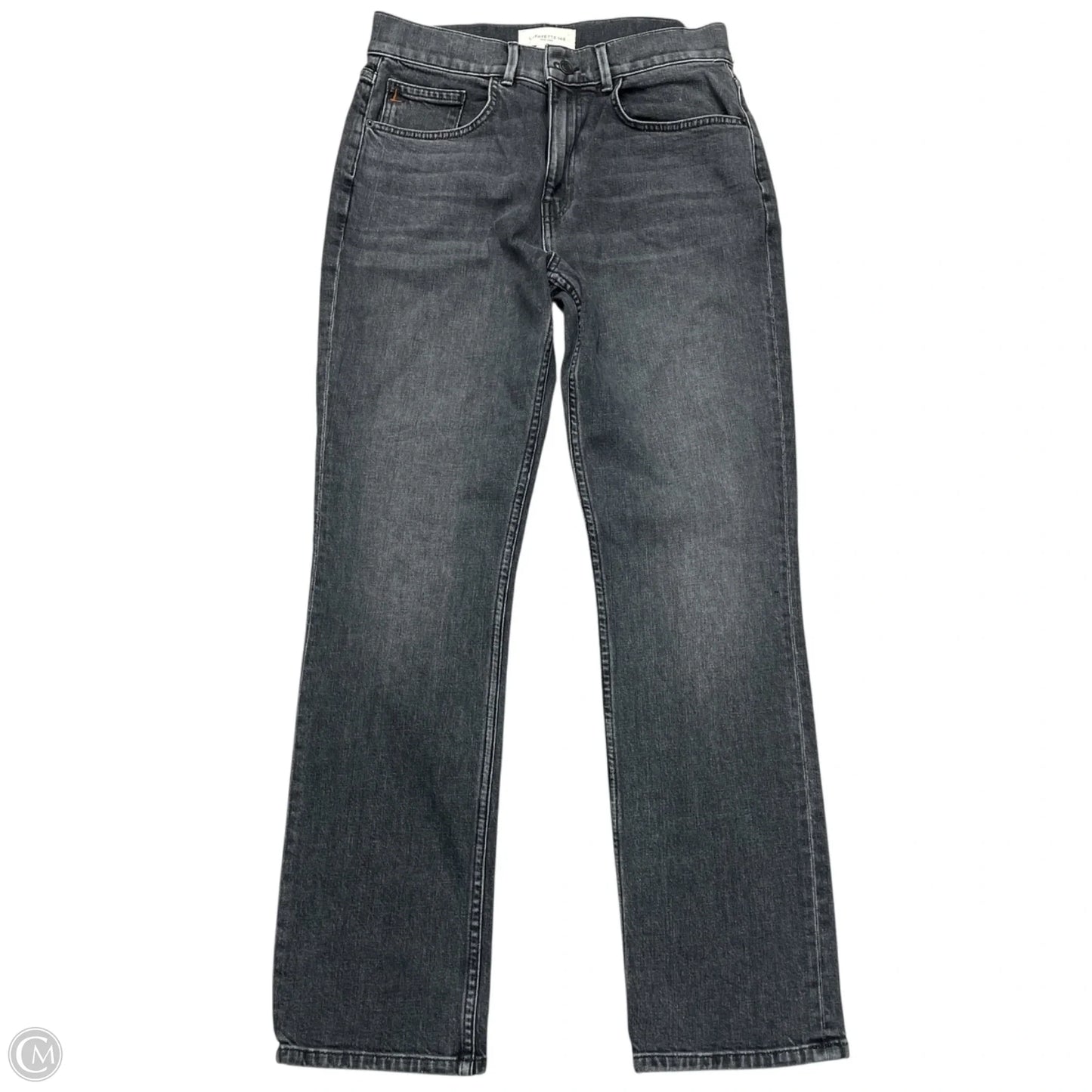 Jeans Designer By Lafayette 148 In Black Denim, Size: 6