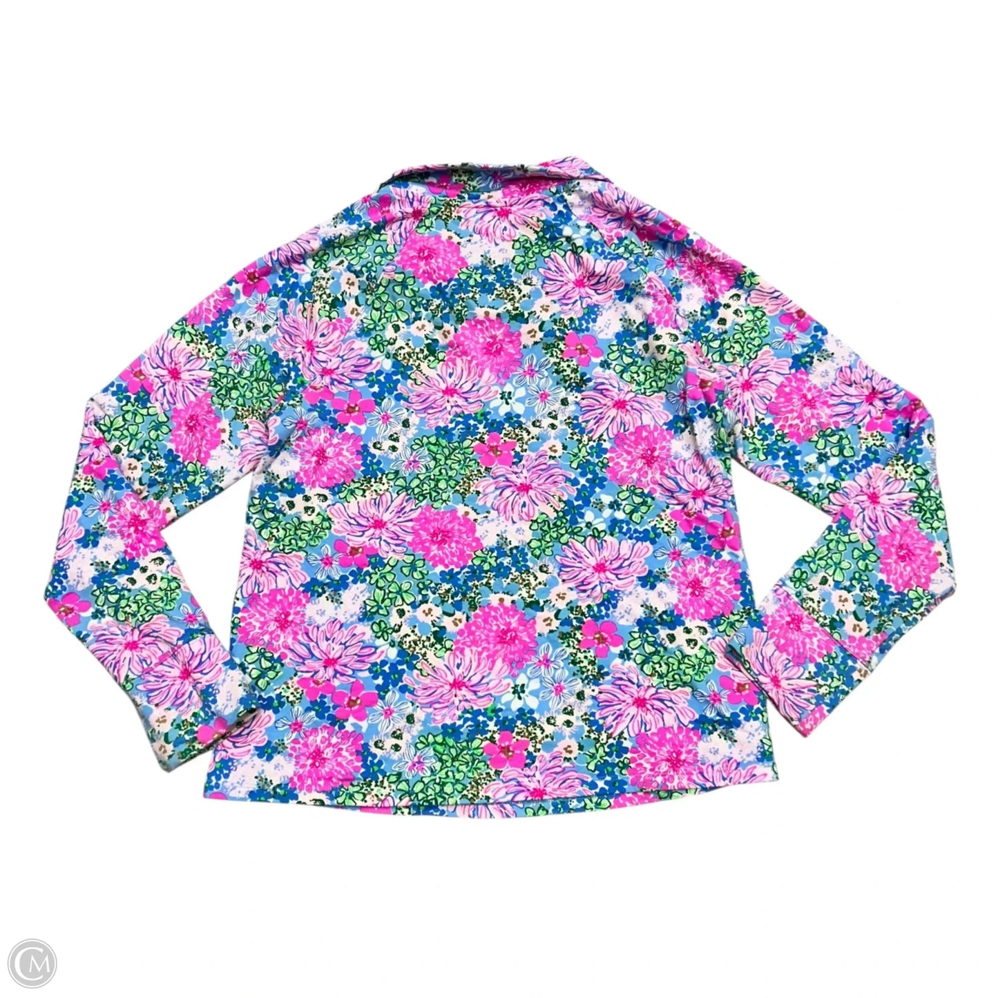 Sweatshirt Designer By Lilly Pulitzer In Blue & Pink, Size: M