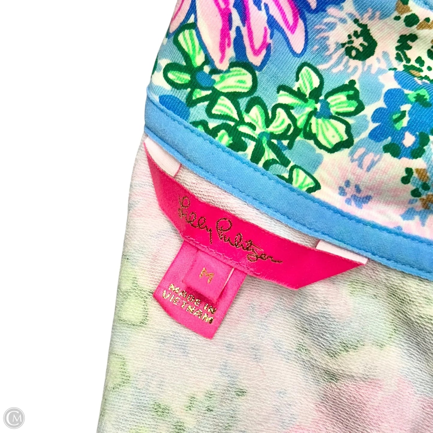 Sweatshirt Designer By Lilly Pulitzer In Blue & Pink, Size: M