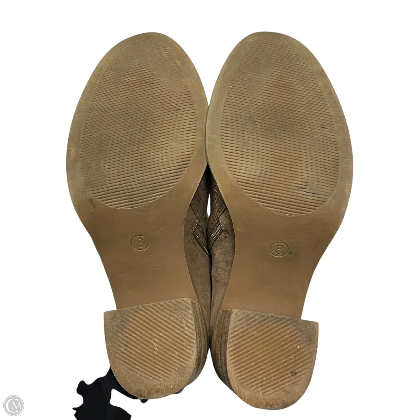 Boots Ankle Heels By Madden Girl In Bronze, Size: 8