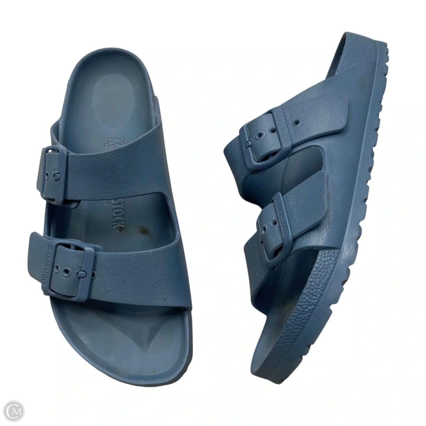 Sandals Flats By Birkenstock In Blue, Size: 6
