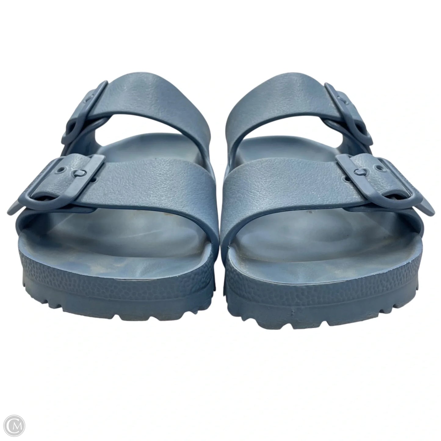 Sandals Flats By Birkenstock In Blue, Size: 6