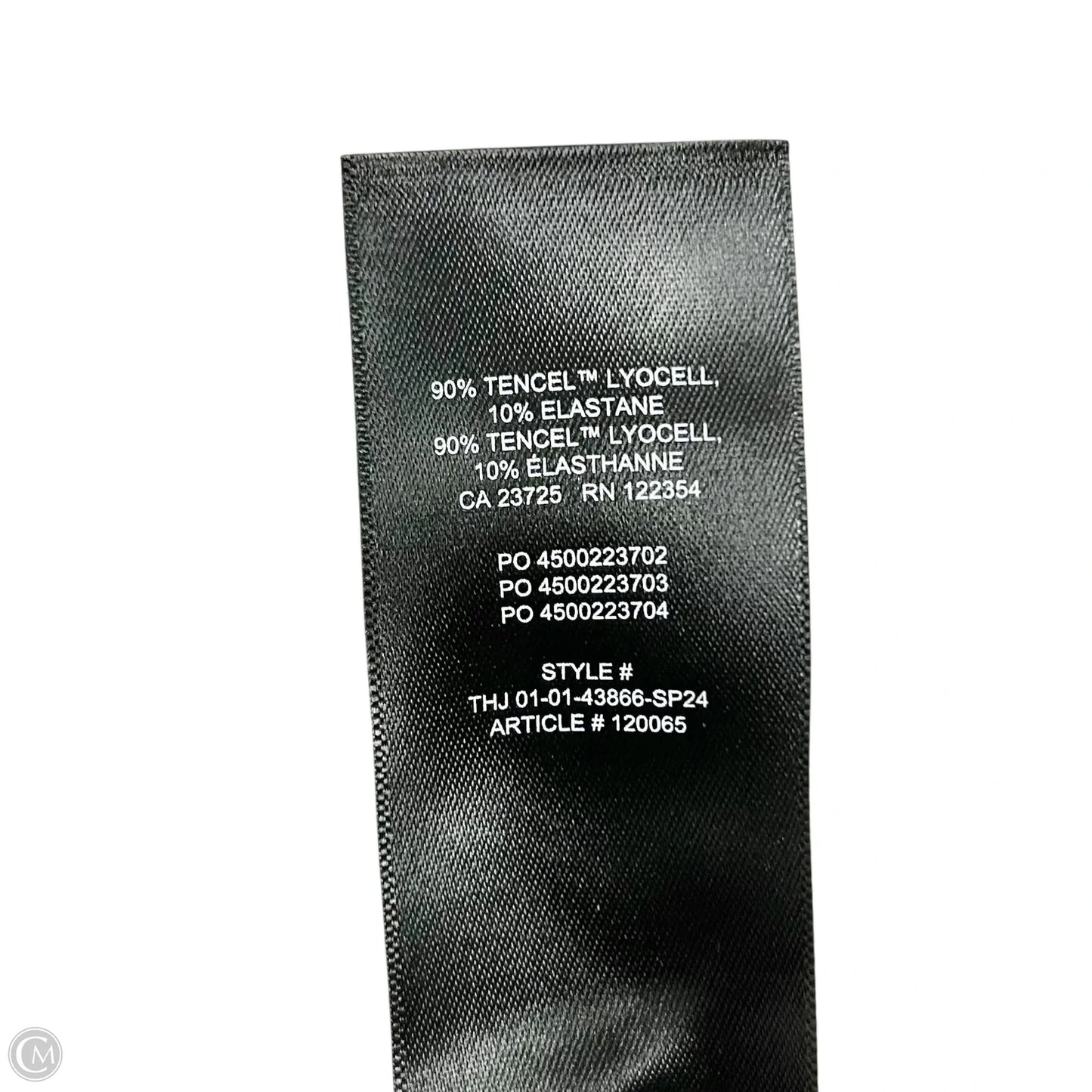 Top Long Sleeve By Babaton In Green, Size: M