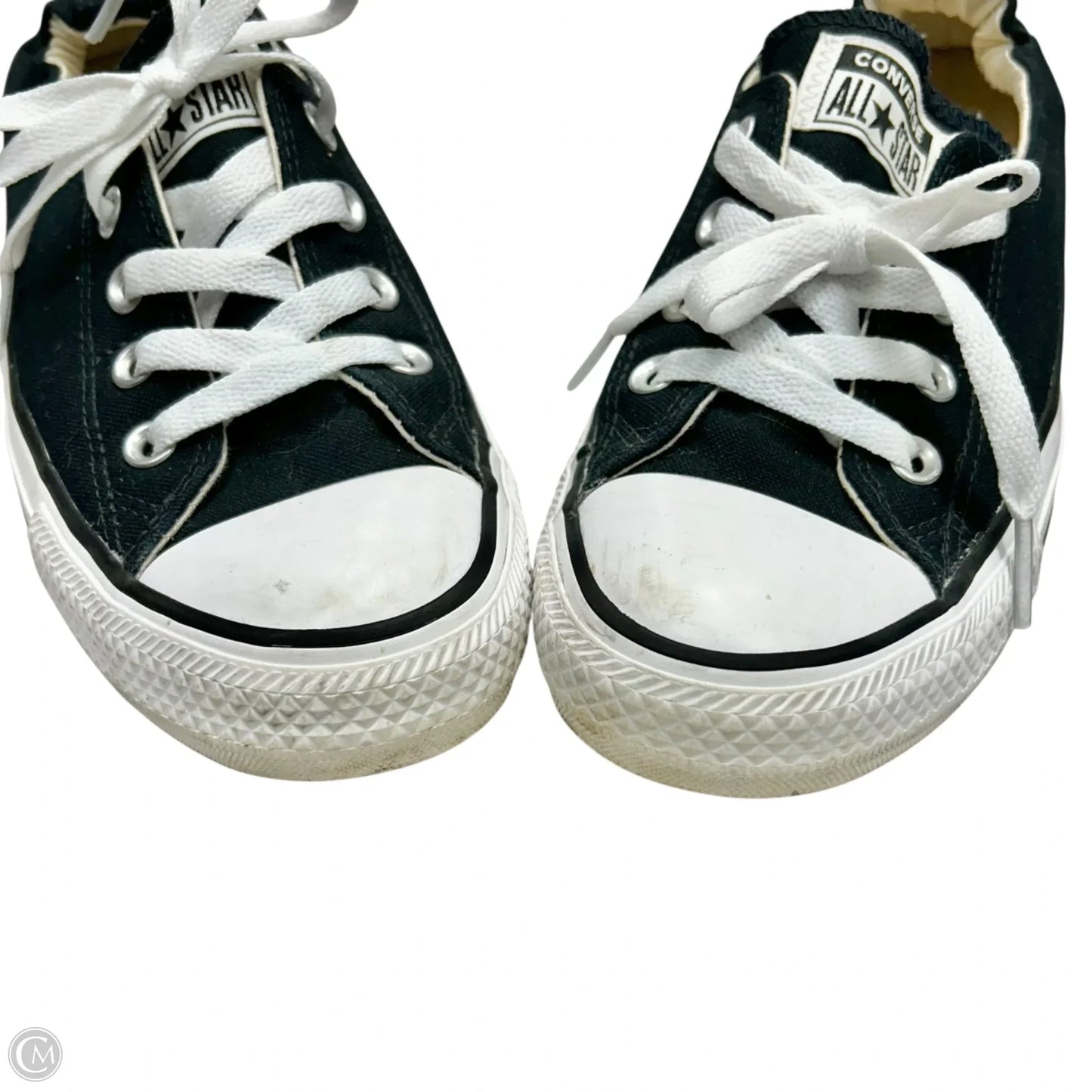 Shoes Sneakers By Converse In Black & White, Size: 9
