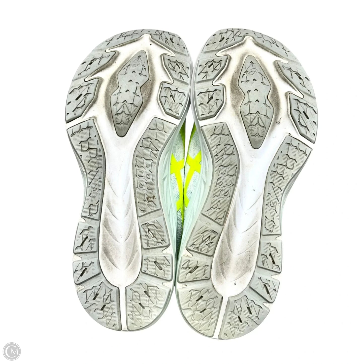 Shoes Athletic By Asics In Green & White, Size: 8.5