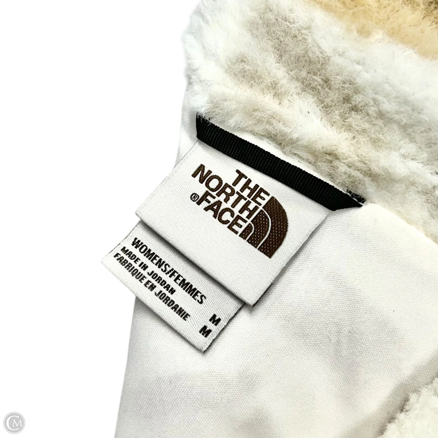 Jacket Fleece By The North Face In Tan & White, Size: M
