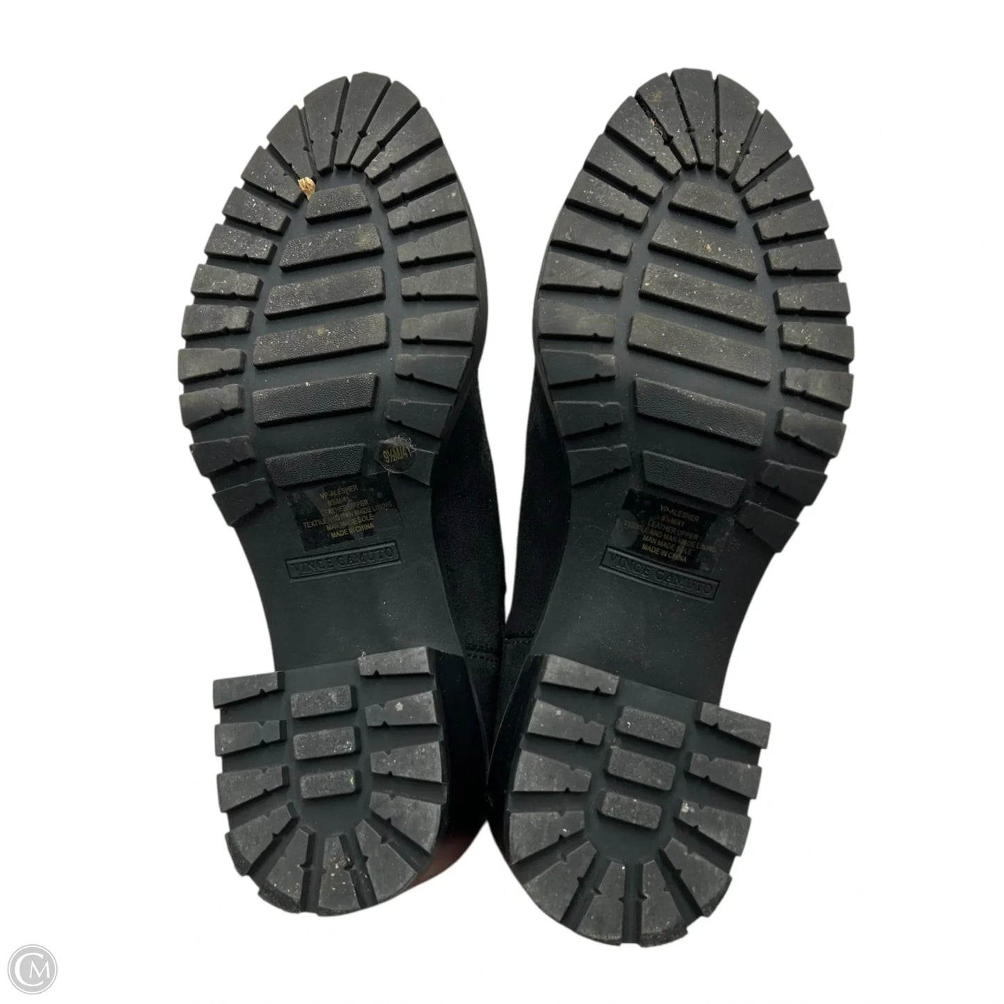 Boots Ankle Heels By Vince Camuto In Black, Size: 9.5