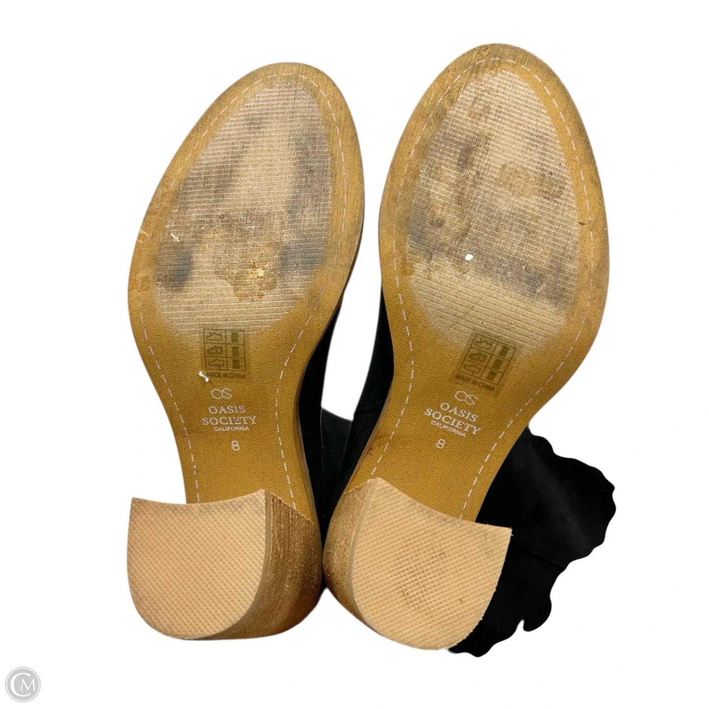 Boots Knee Heels By Oasis Society In Black, Size: 8