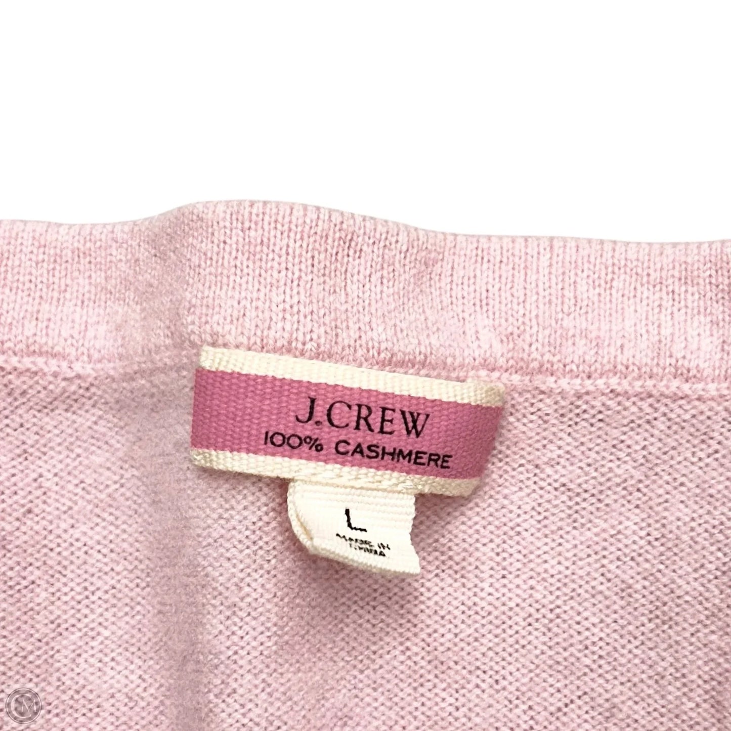 Sweater Cashmere By J. Crew In Pink, Size: L