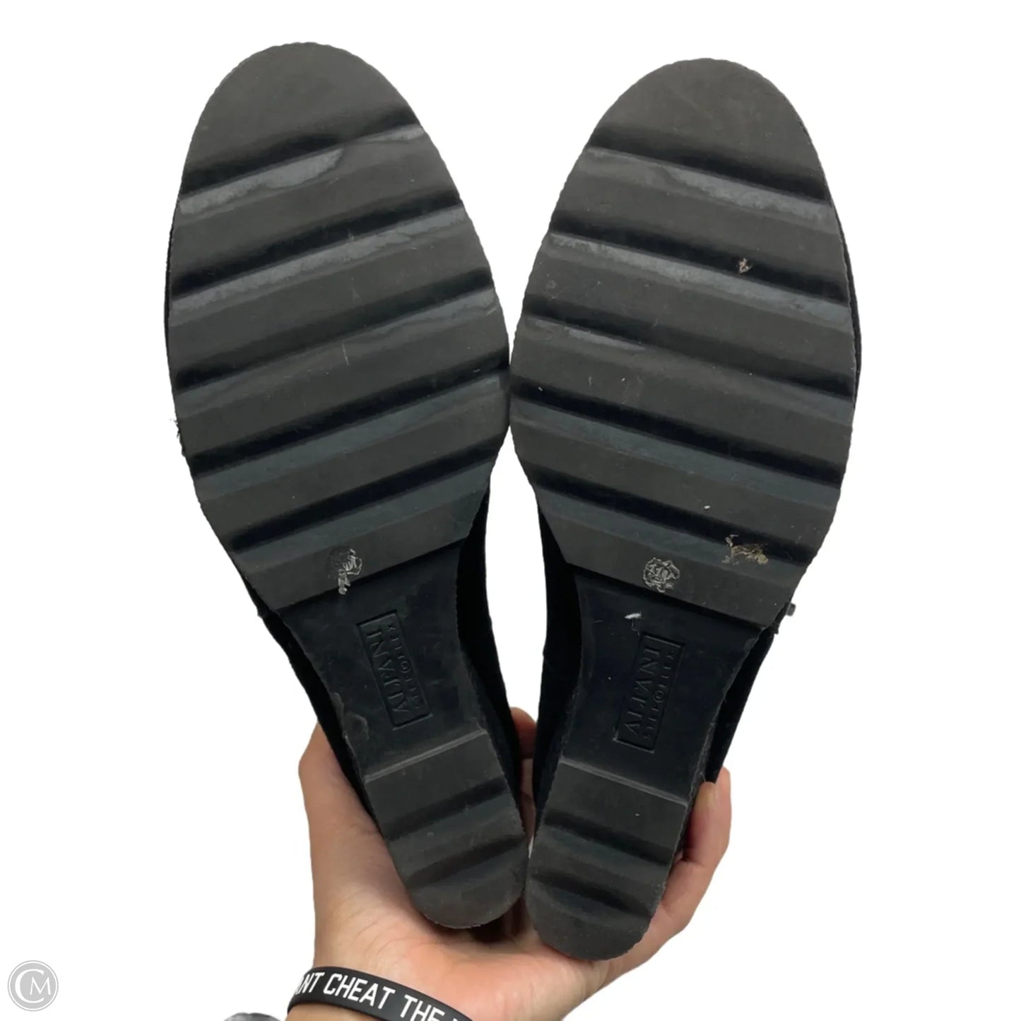 Boots Ankle Heels By Alfani In Black, Size: 11