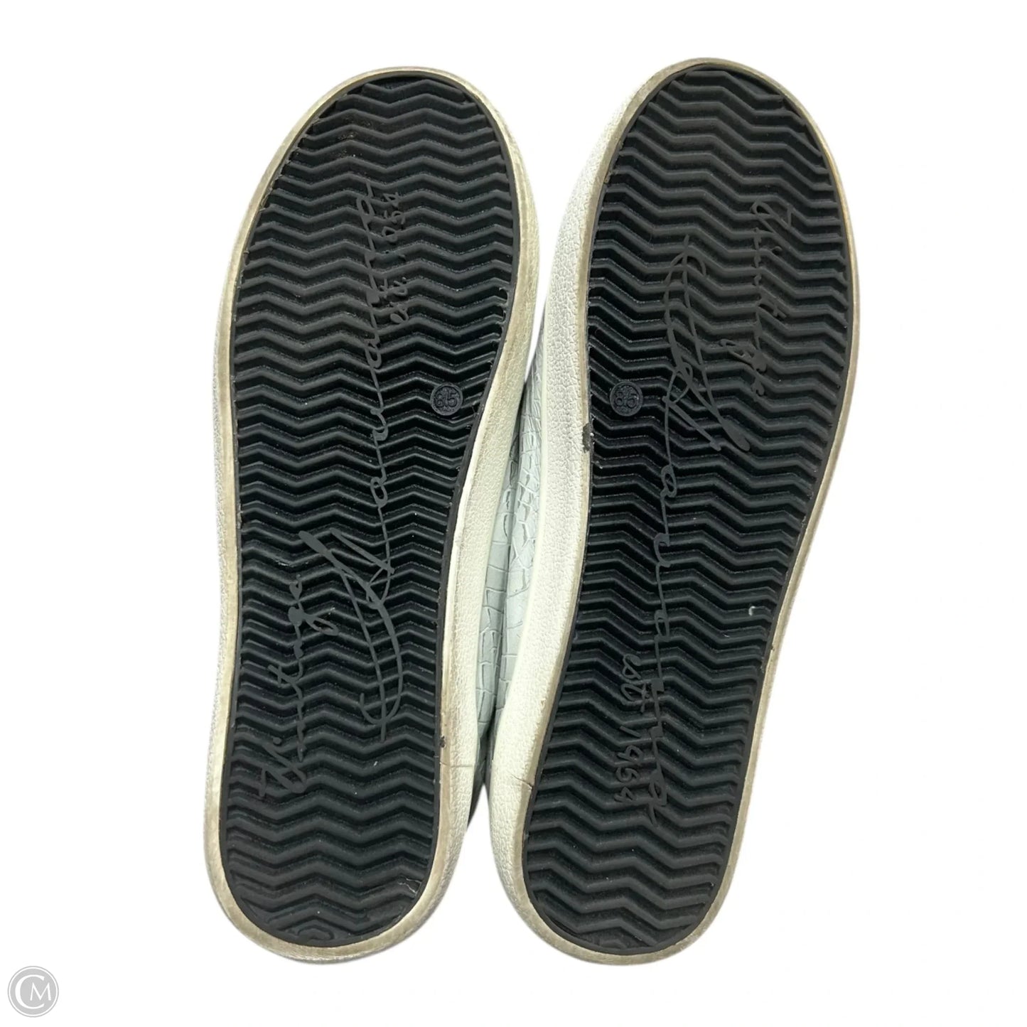 Shoes Sneakers By Vintage Havana In Grey & White, Size: 8.5