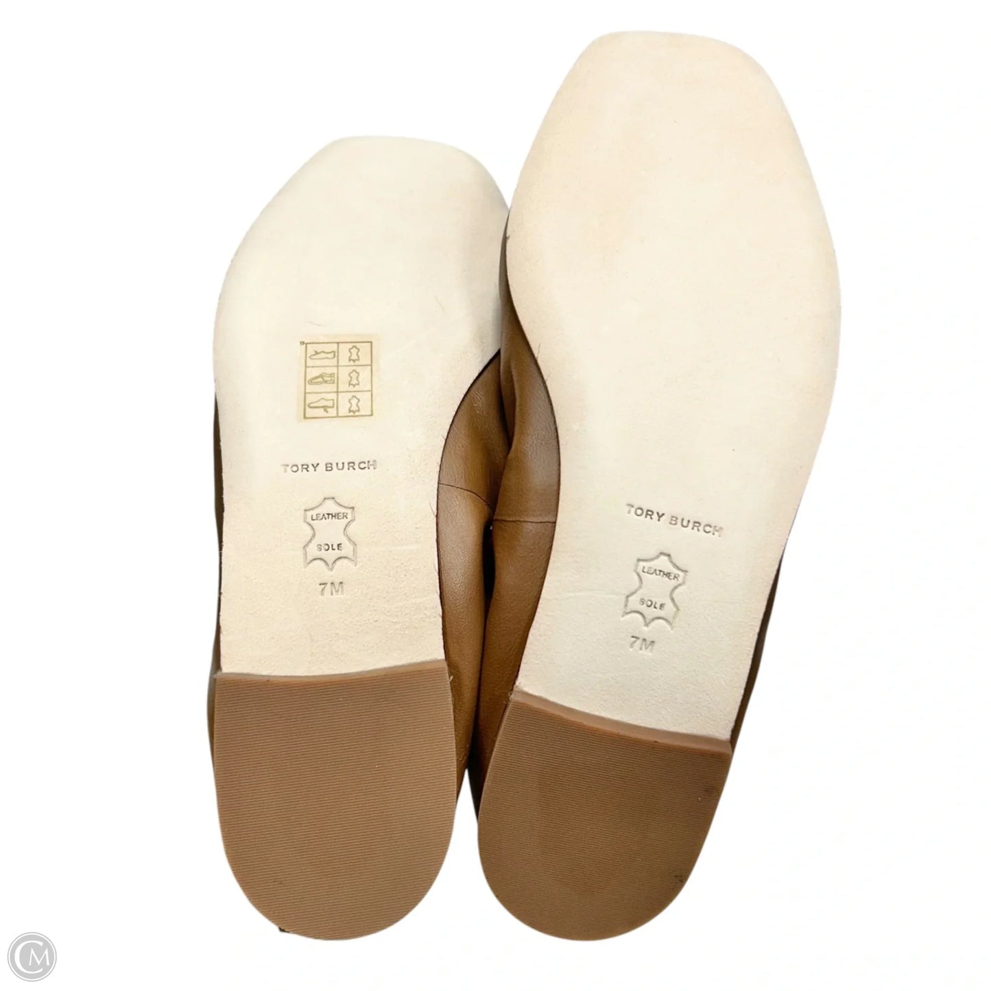 Shoes Designer By Tory Burch In Brown, Size: 7