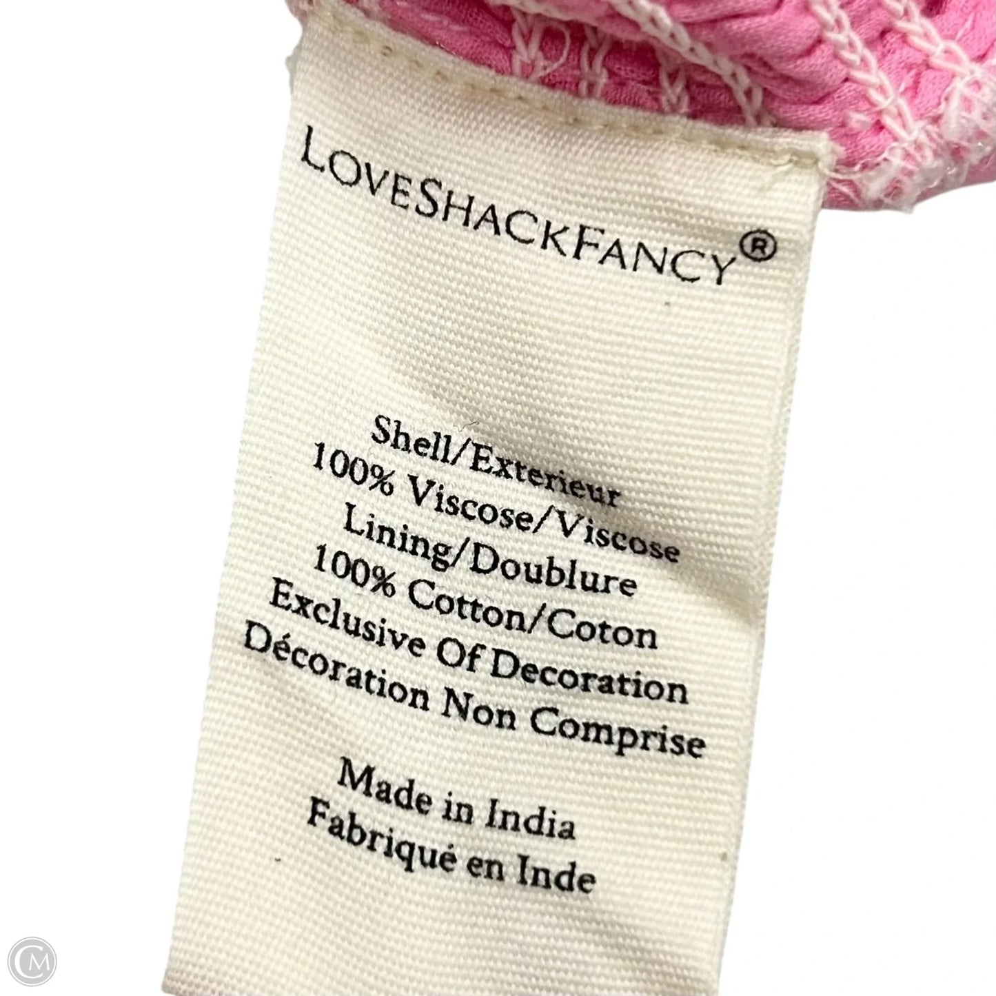 Dress Party Short By Loveshackfancy In Pink, Size: Xs