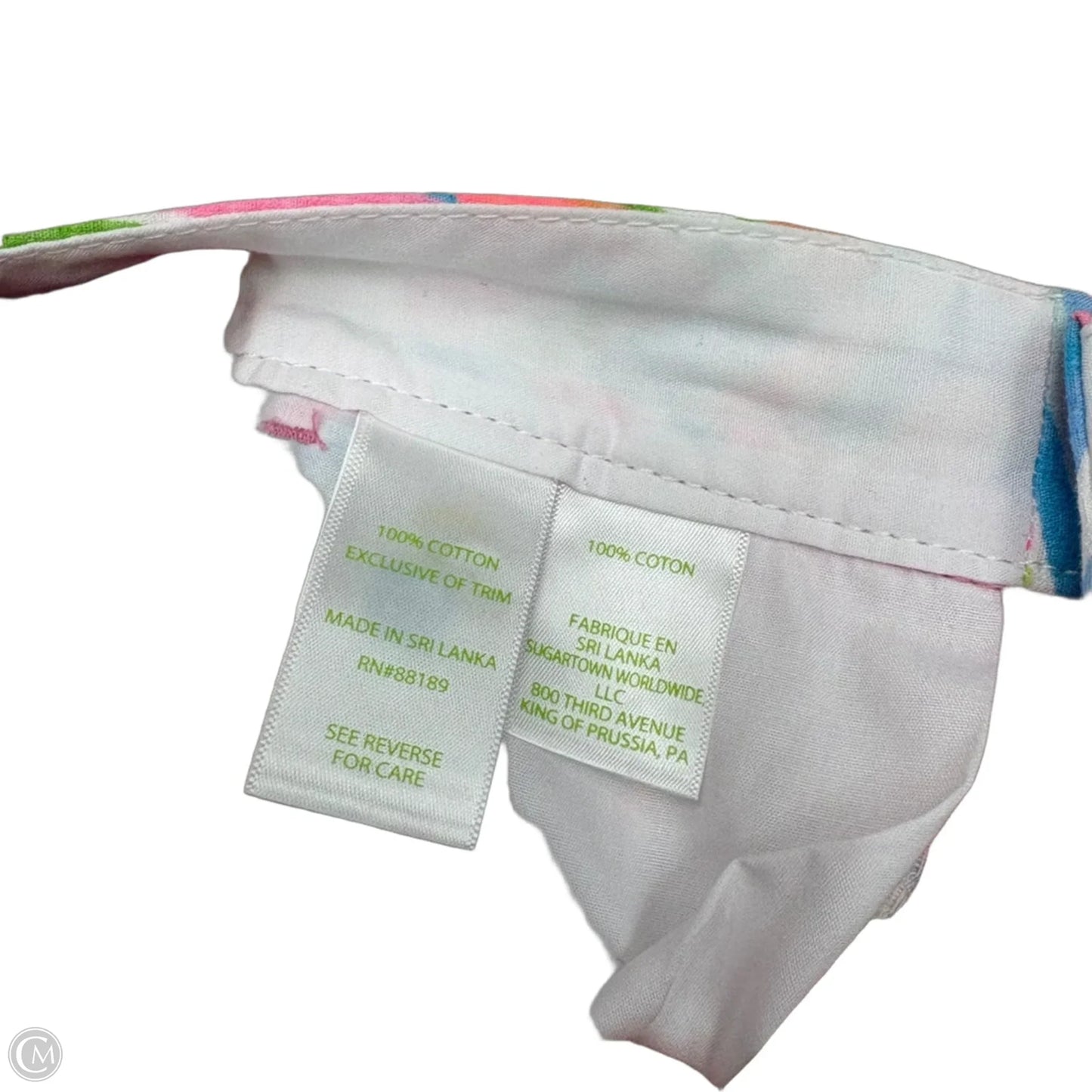 Shorts Designer By Lilly Pulitzer In Green & Pink, Size: 0